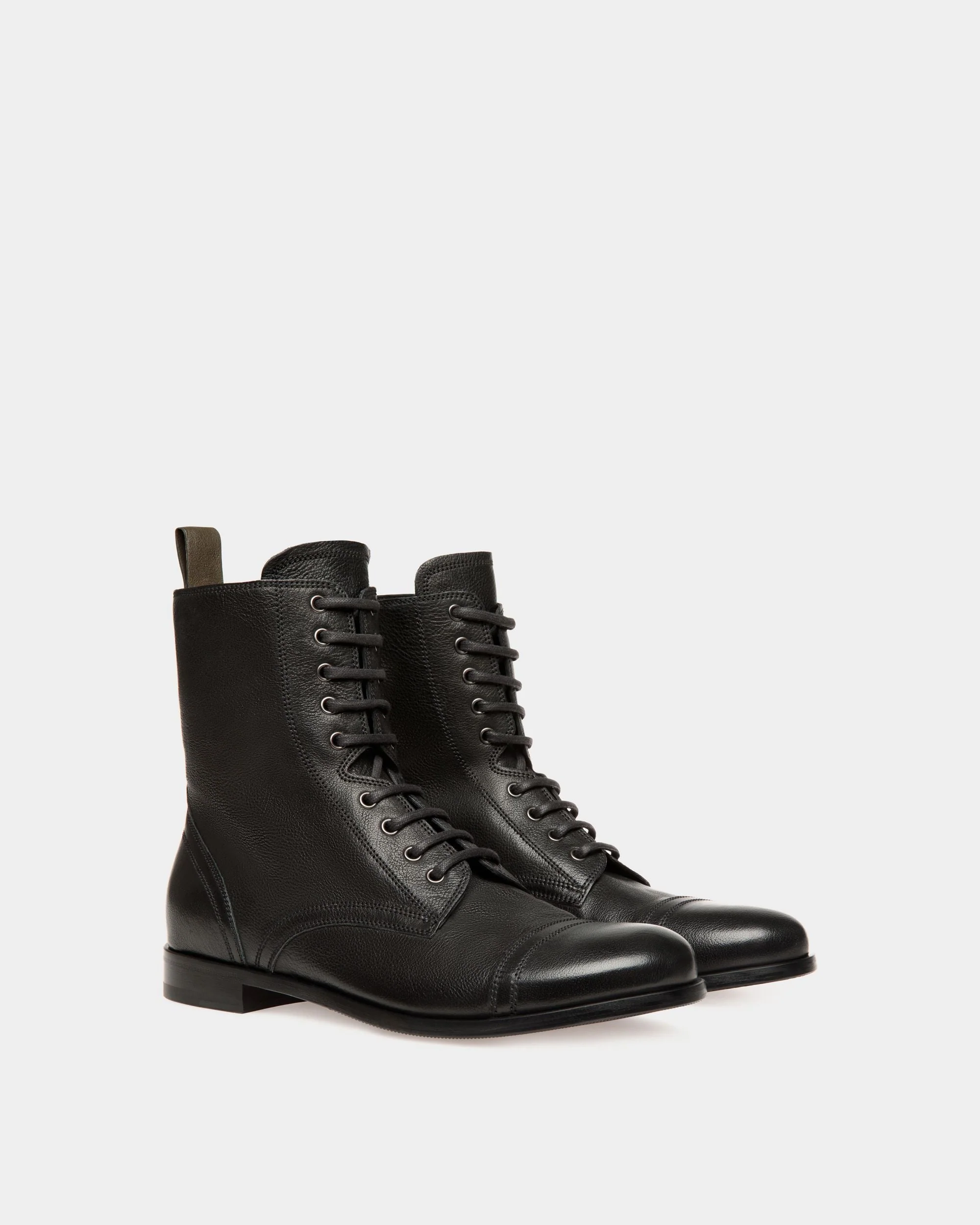 Adrien Brody Travel Collection Bootie In Black Leather - Image 3