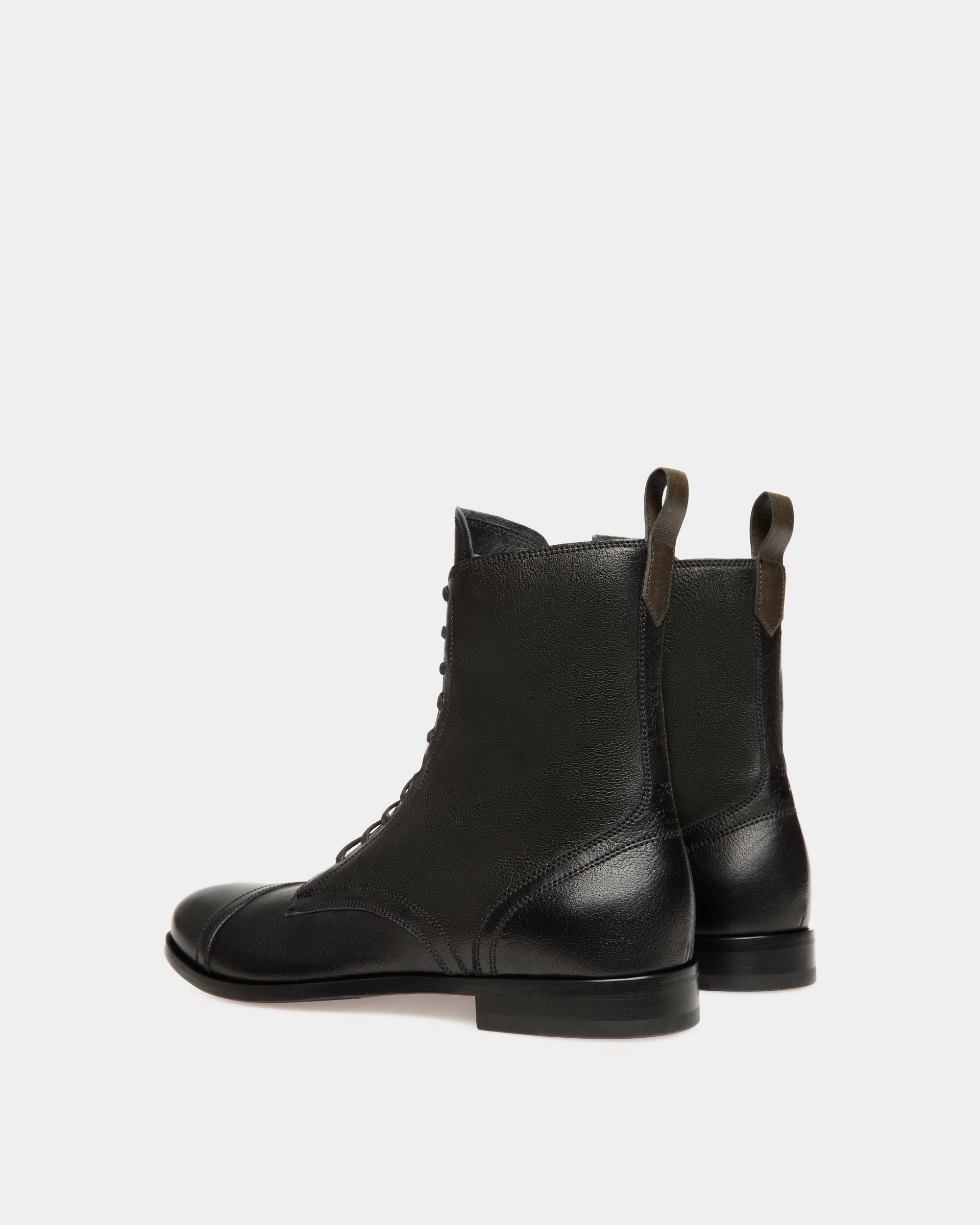 Adrien Brody Travel Collection Bootie In Black Leather - Image 4