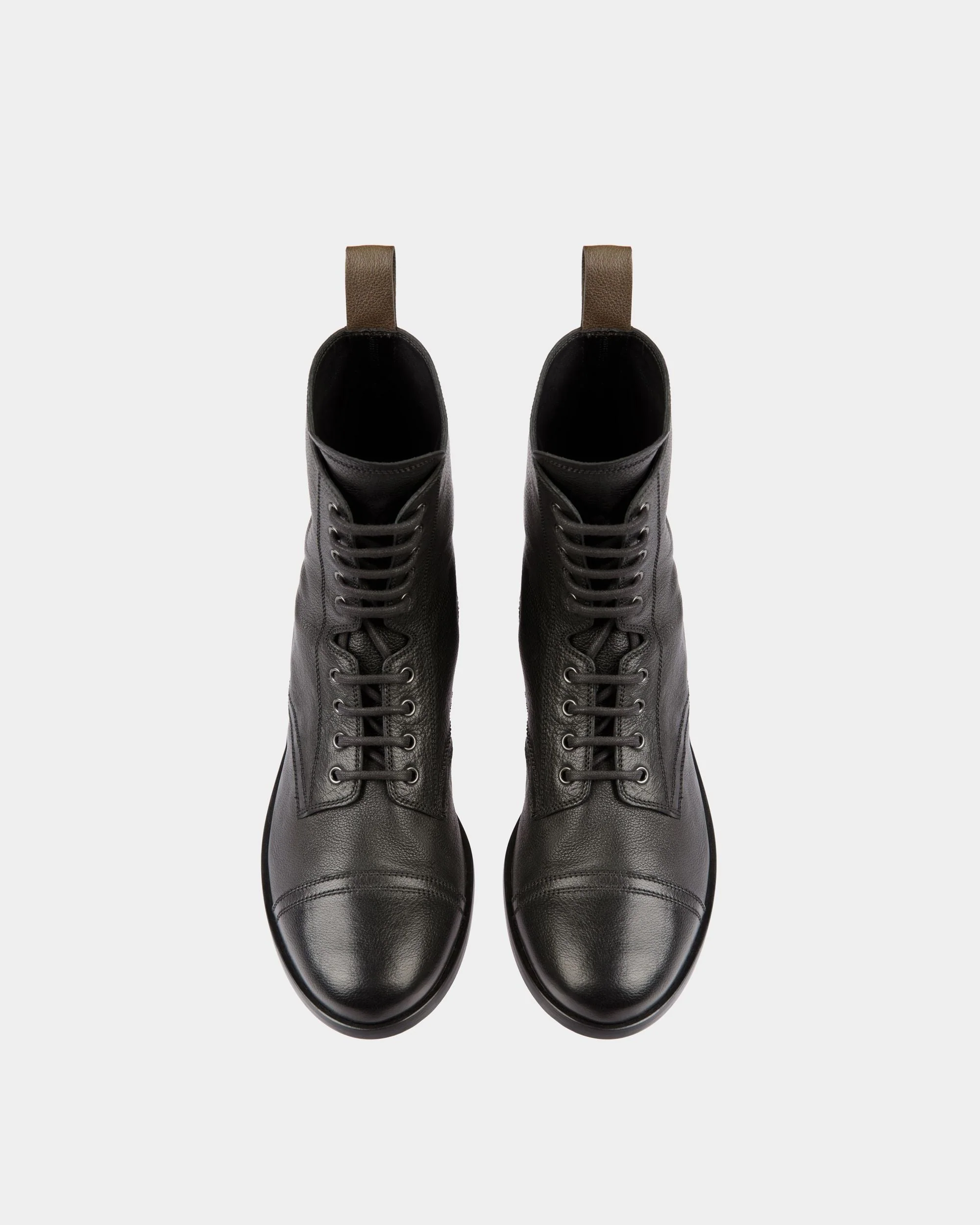 Adrien Brody Travel Collection Bootie In Black Leather - Image 5