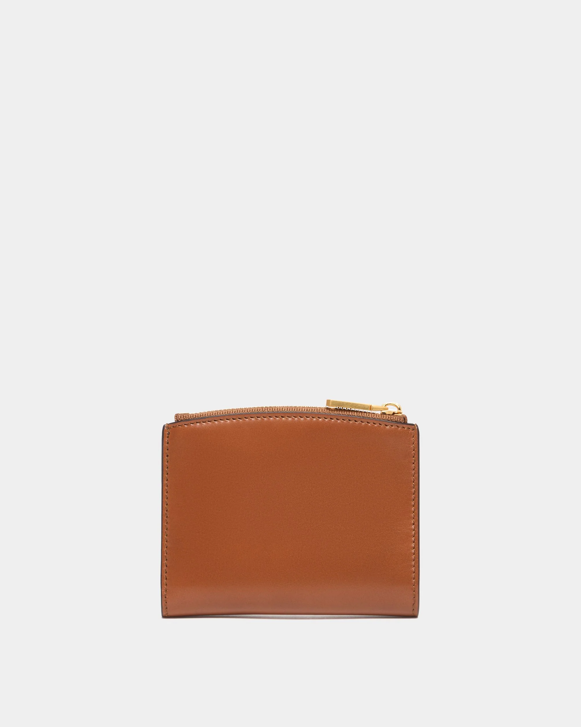 Althea Wallet in Amber Brown Leather - Image 2