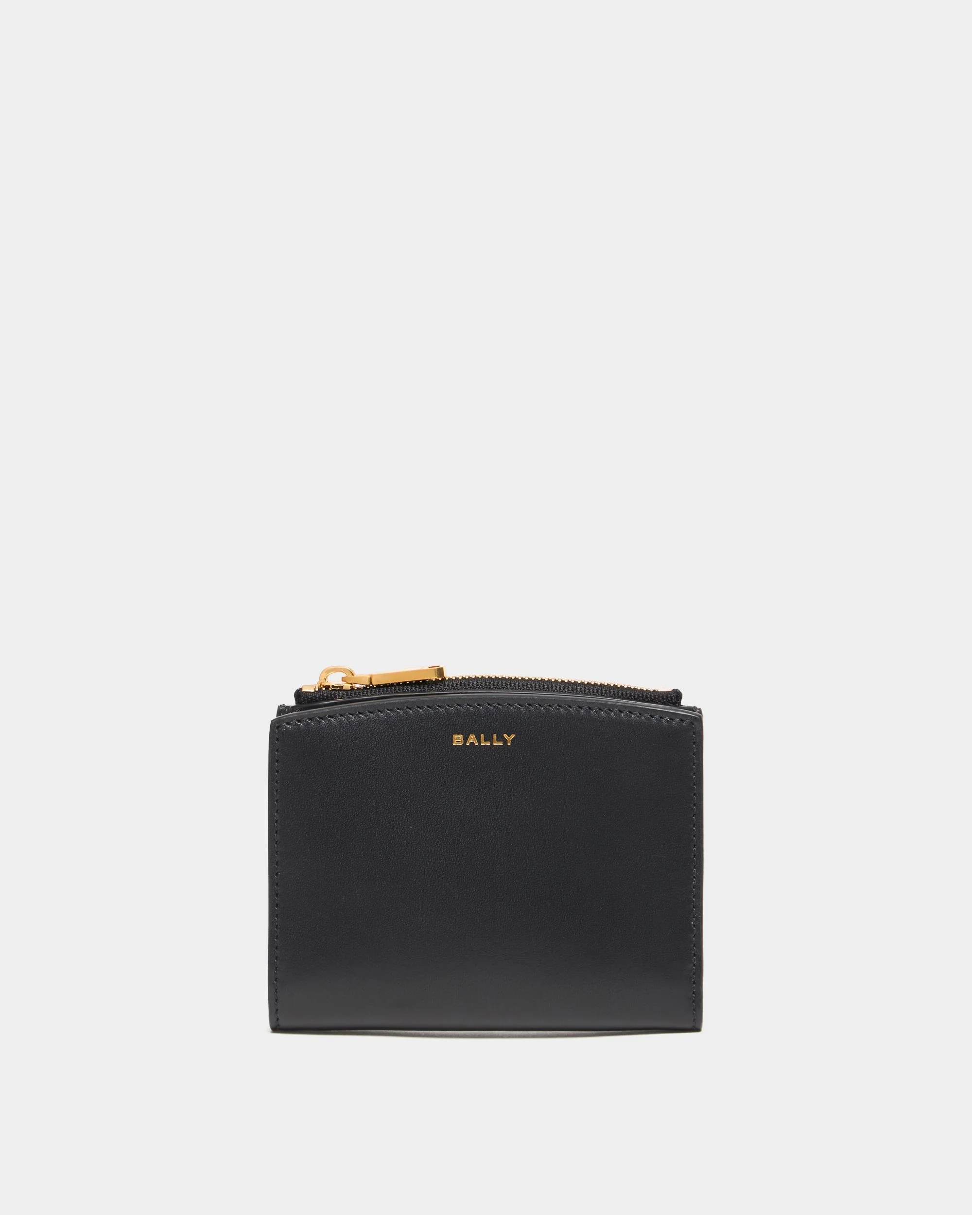 Althea Wallet in Black Leather