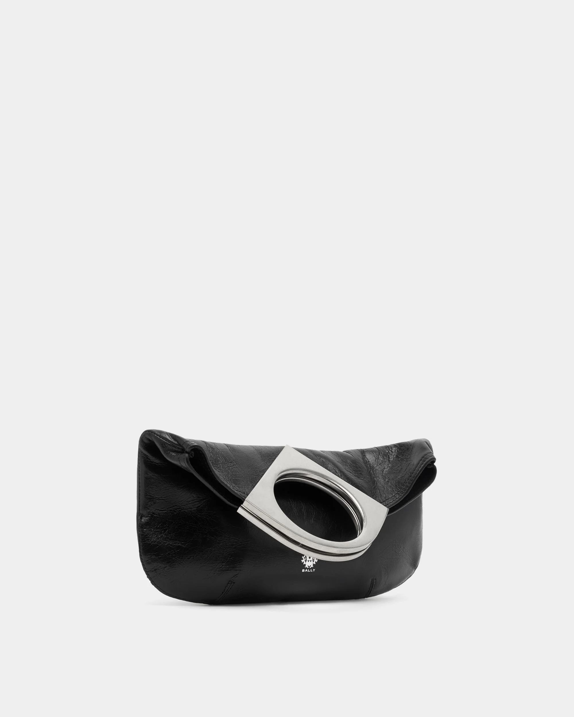 Anni Mini Bag in Black Leather - Image 4