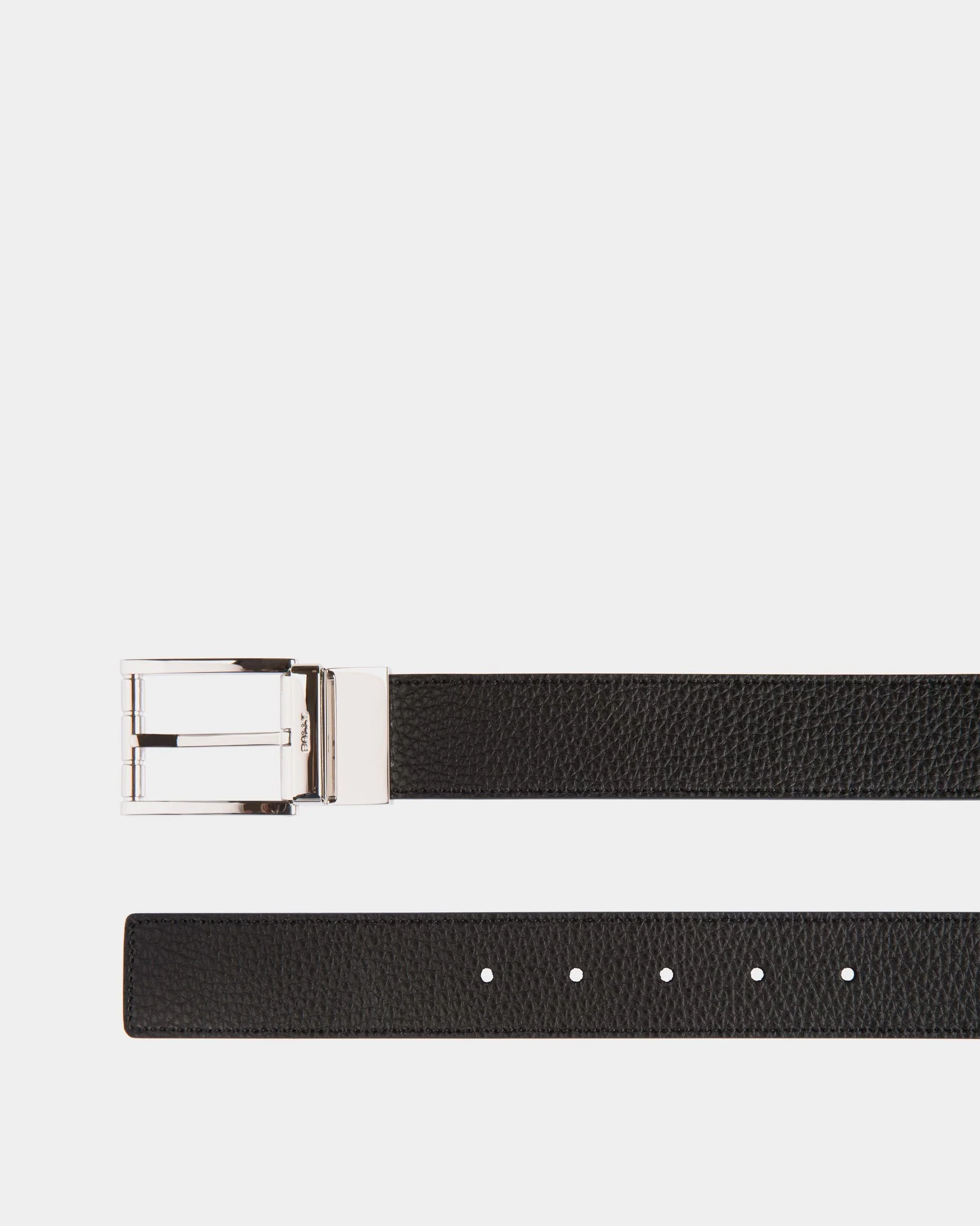 Astory 35mm Reversible And Adjustable Belt In Black And Brown Leather - Image 2