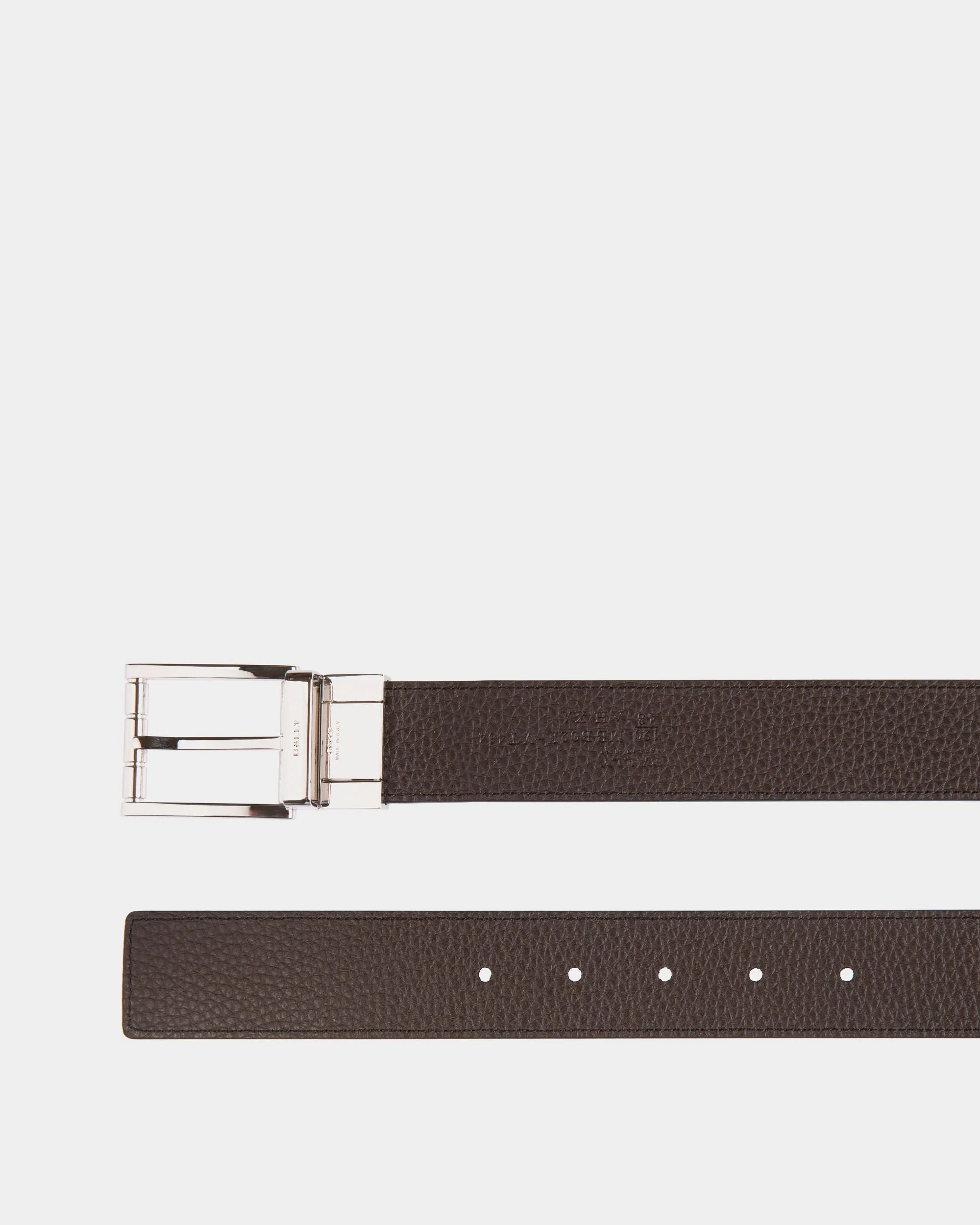 Astory 35mm Reversible And Adjustable Belt In Black And Brown Leather - Image 3