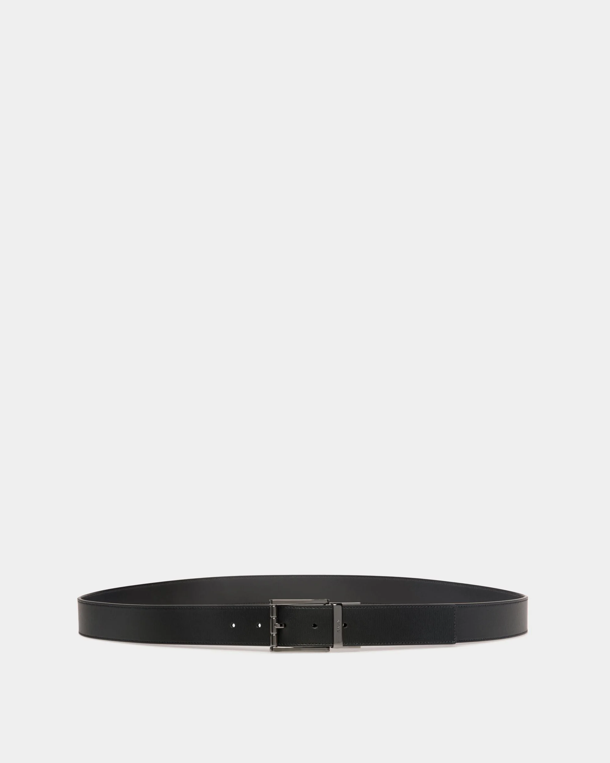 Astory 35mm Reversible And Adjustable Belt In Black Leather