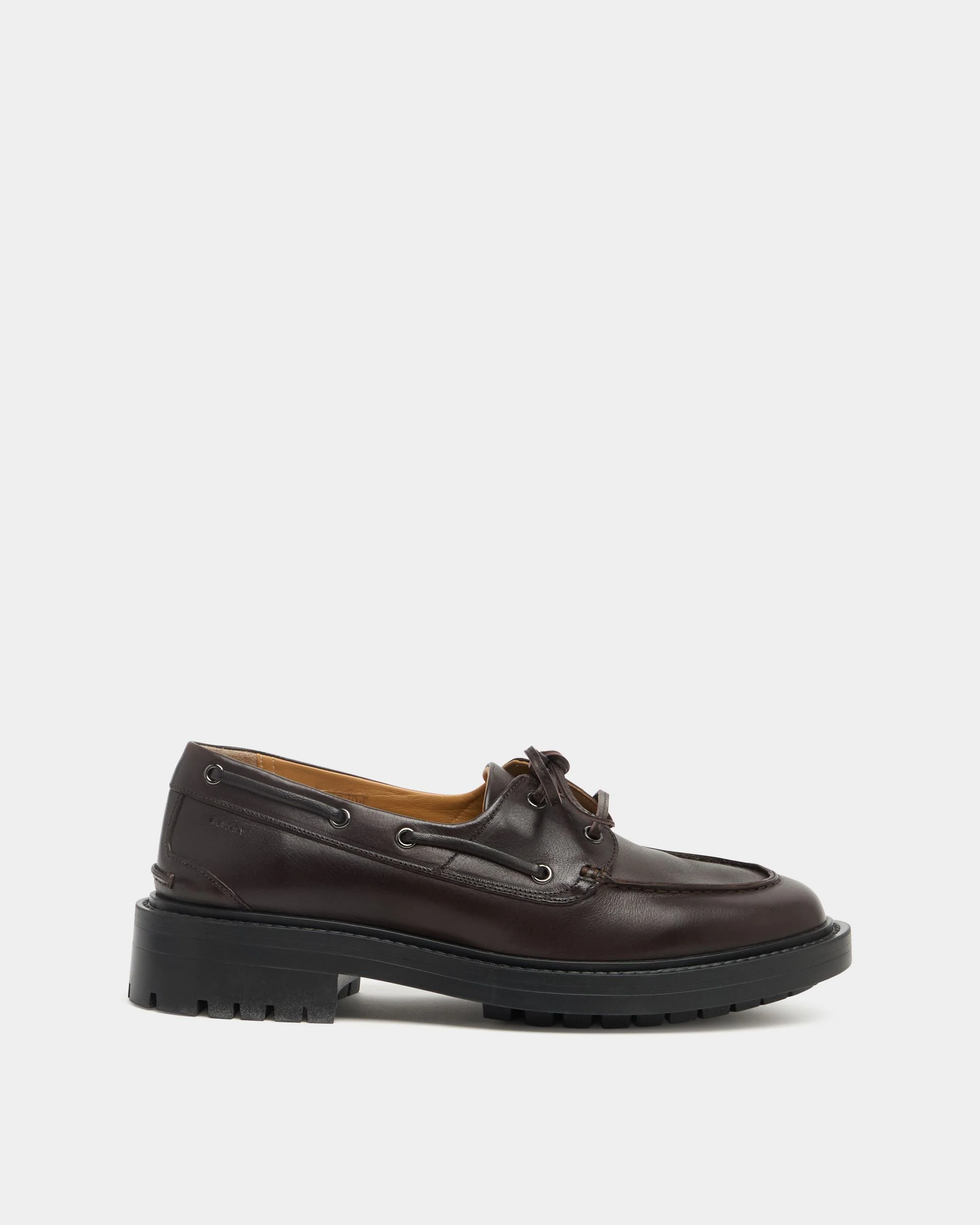 B-Lug Derby in Ebano Leather
