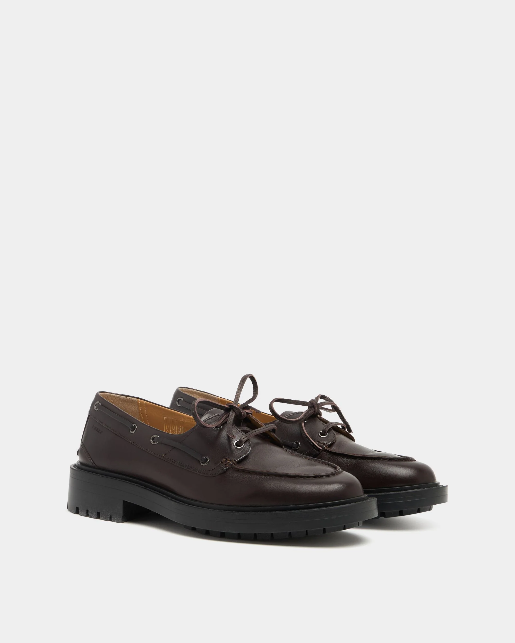 B-Lug Derby in Ebano Leather - Image 3