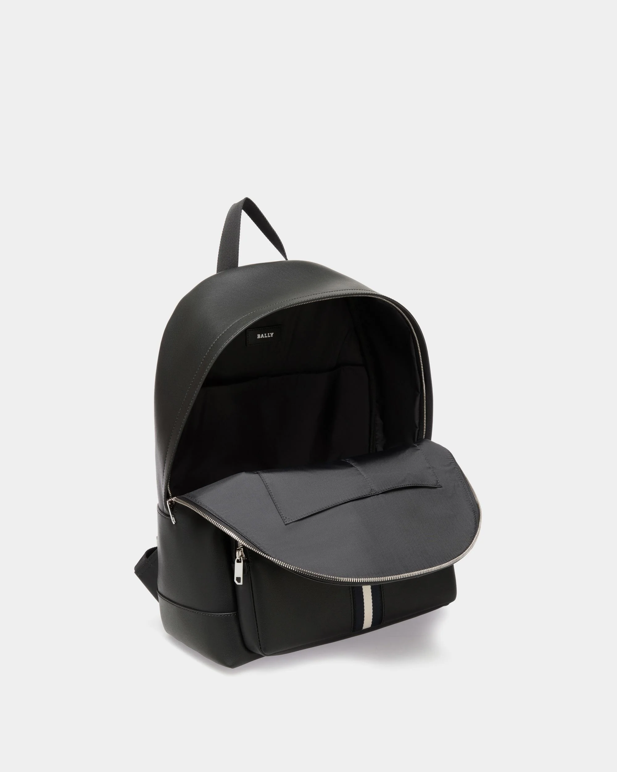 Backpack in Black Leather - Image 4