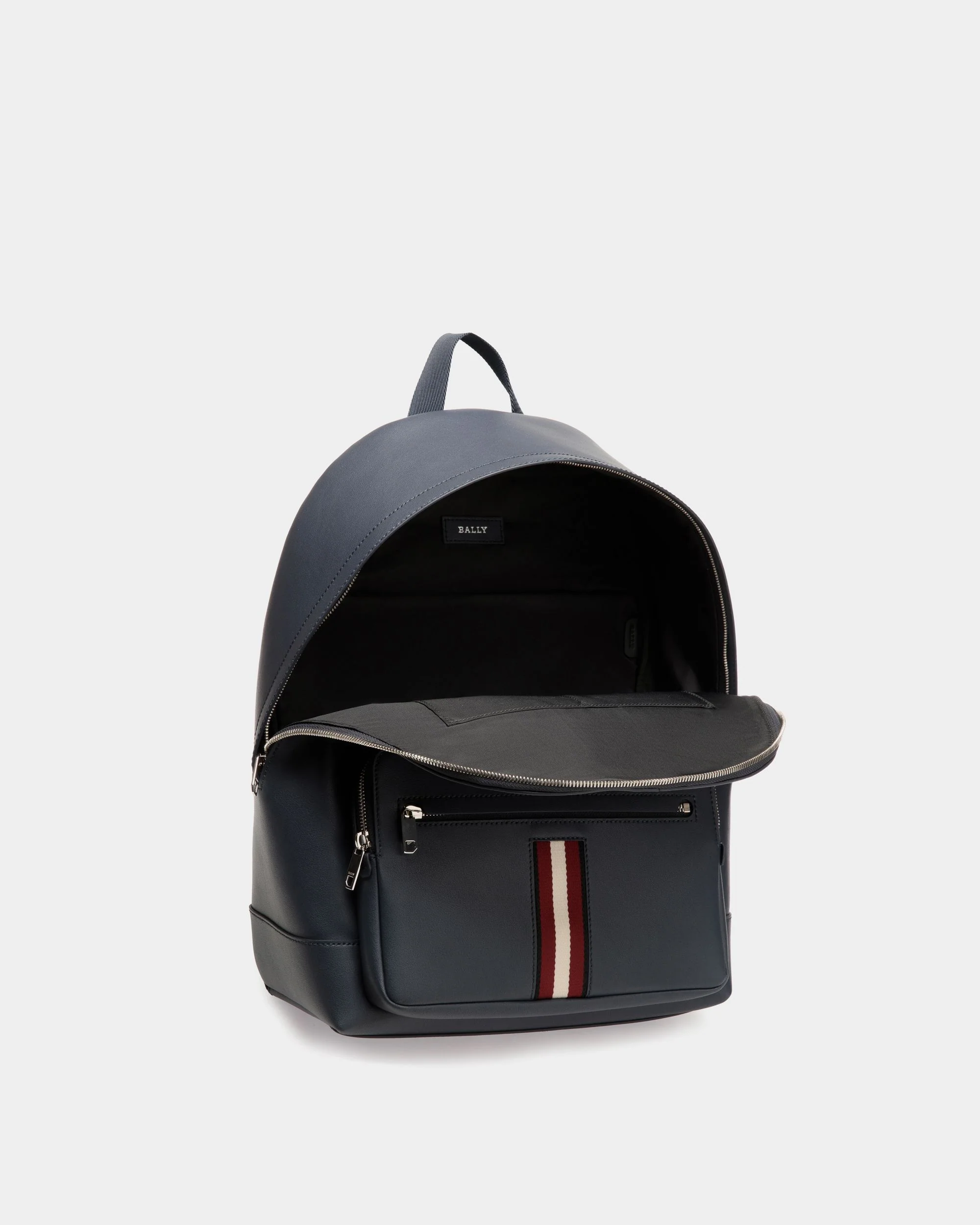 Backpack in Blue Leather - Image 4