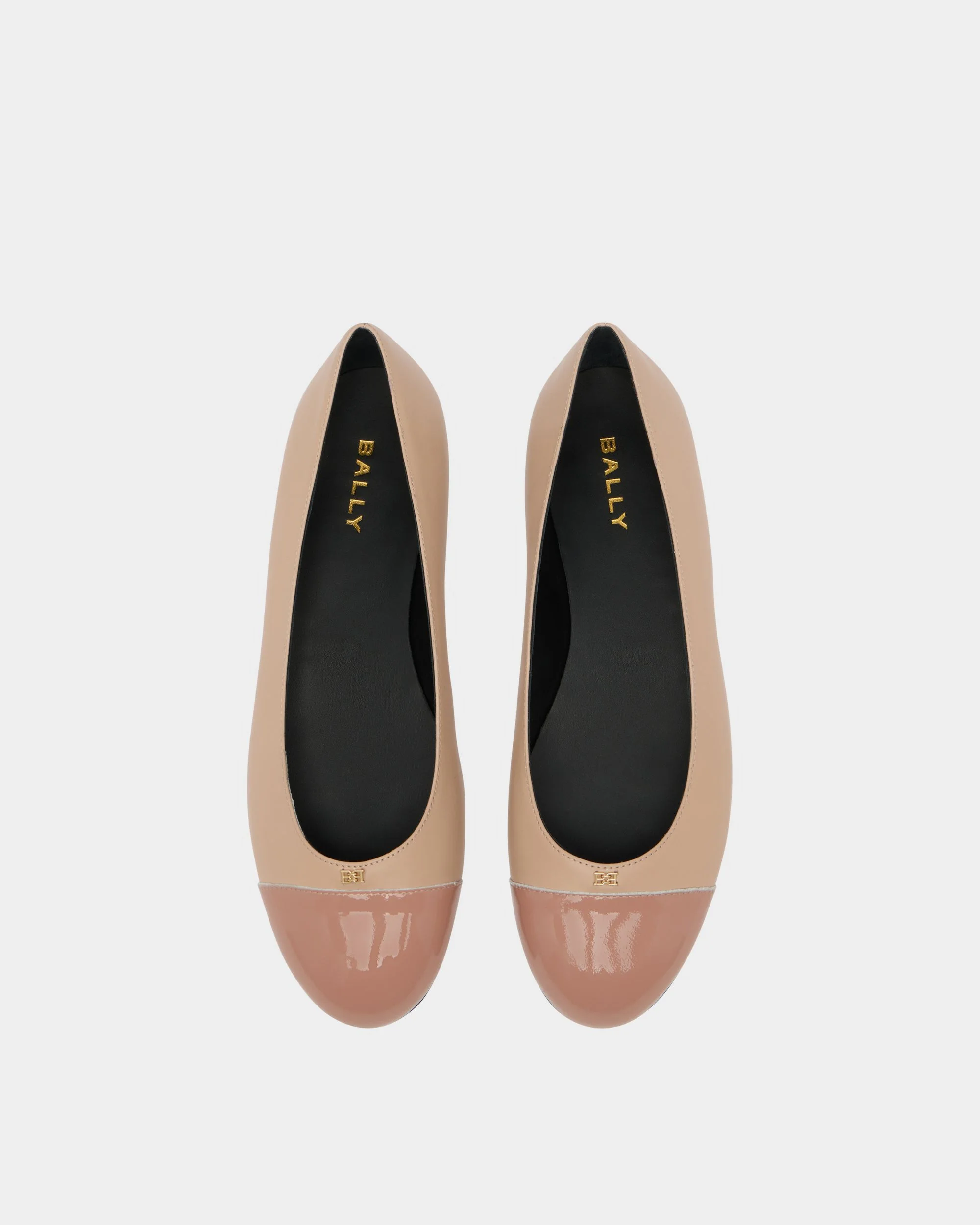 Ballet Flat in Light Pink Leather - Image 5