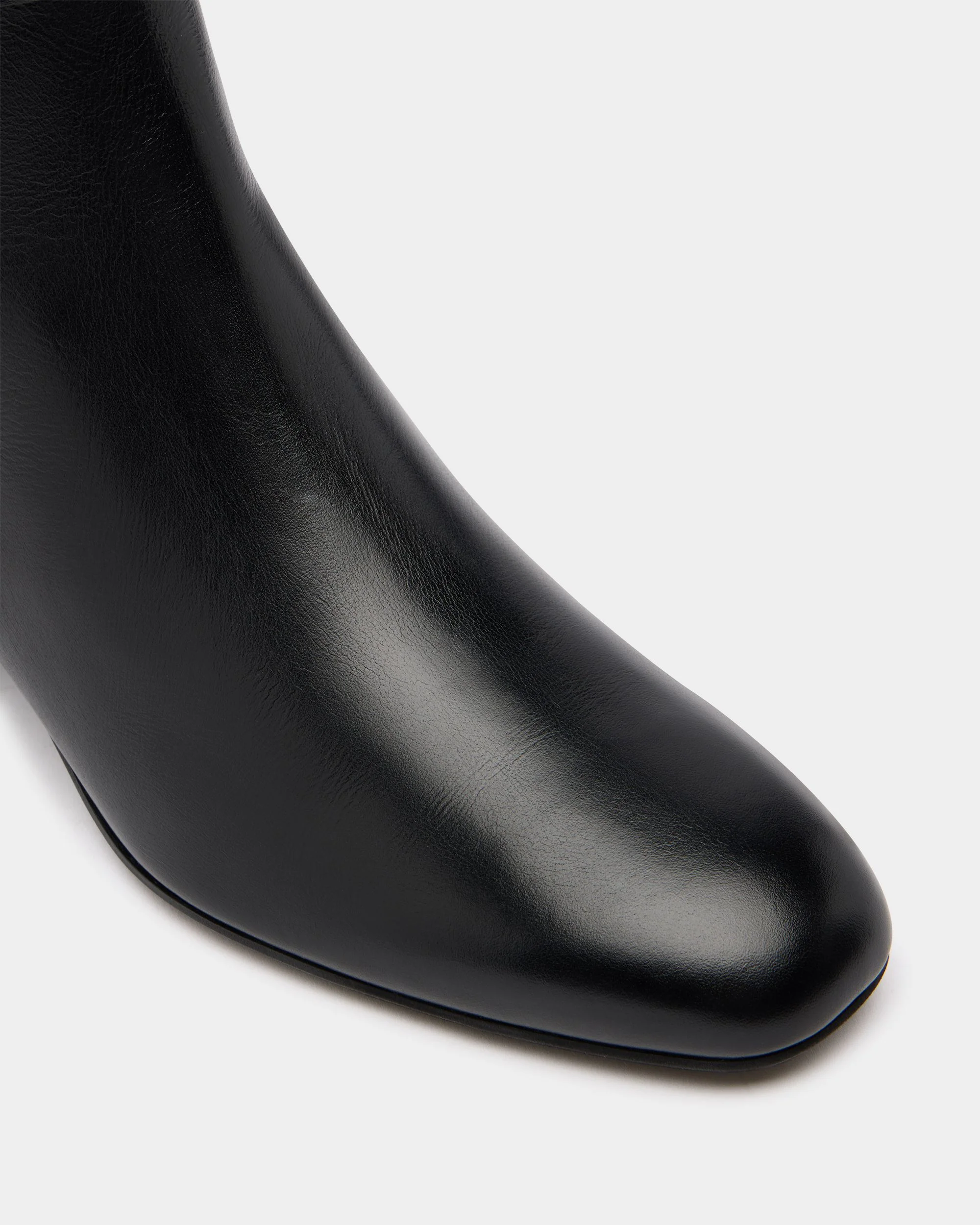 Bally Boucle Bootie in Black Leather - Image 5