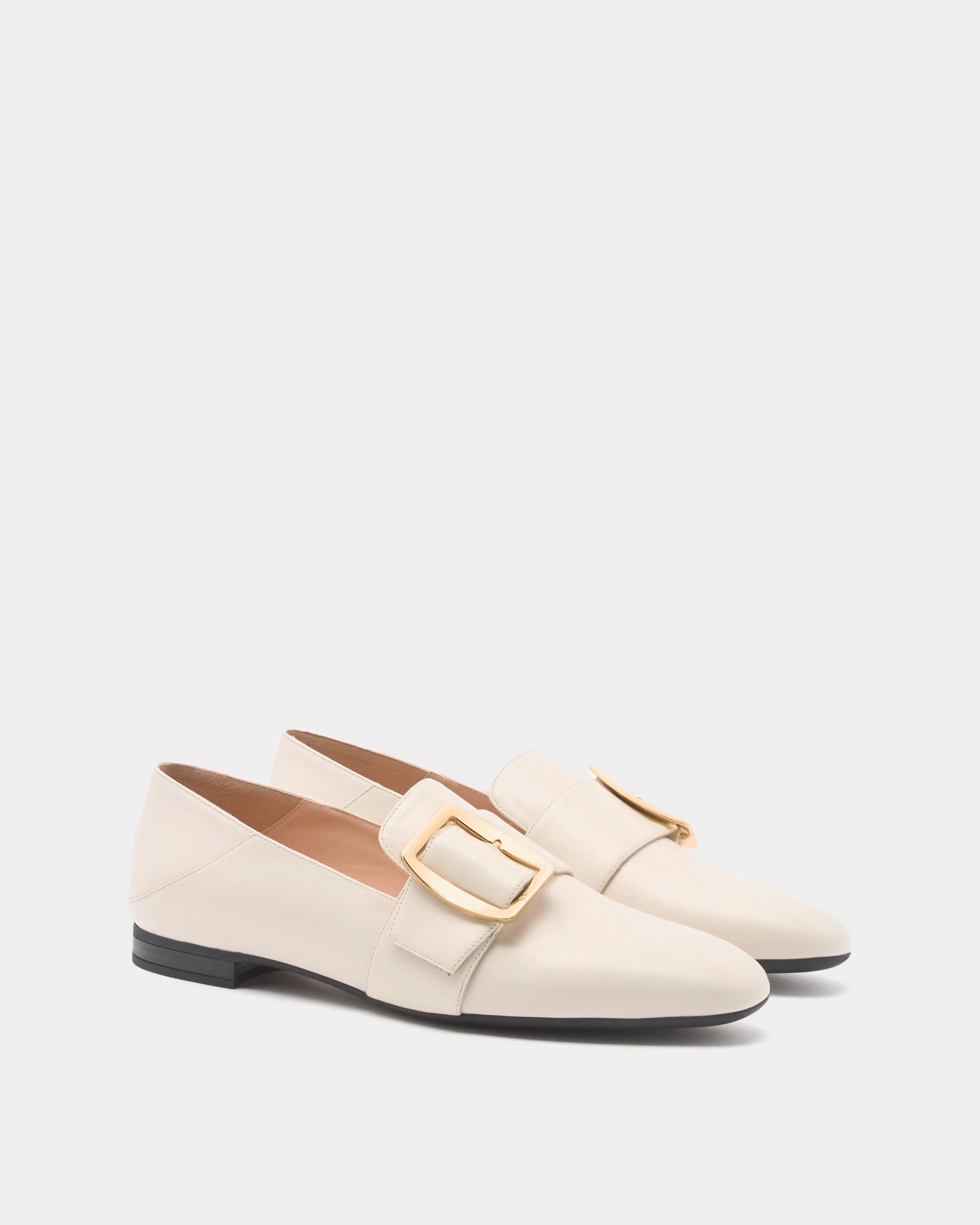 Bally Boucle Slipper in Ivory Leather - Image 3