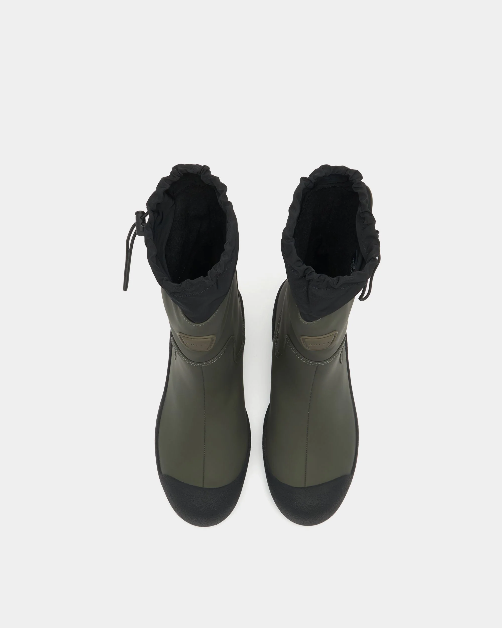 Bally Curling Boot in Military Green and Black Leather - Image 5