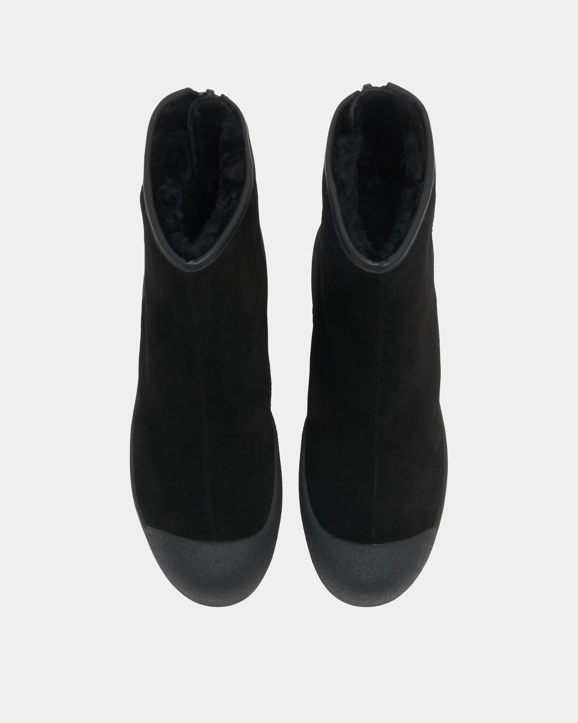 Bally Curling Bootie in Black Suede - Image 5