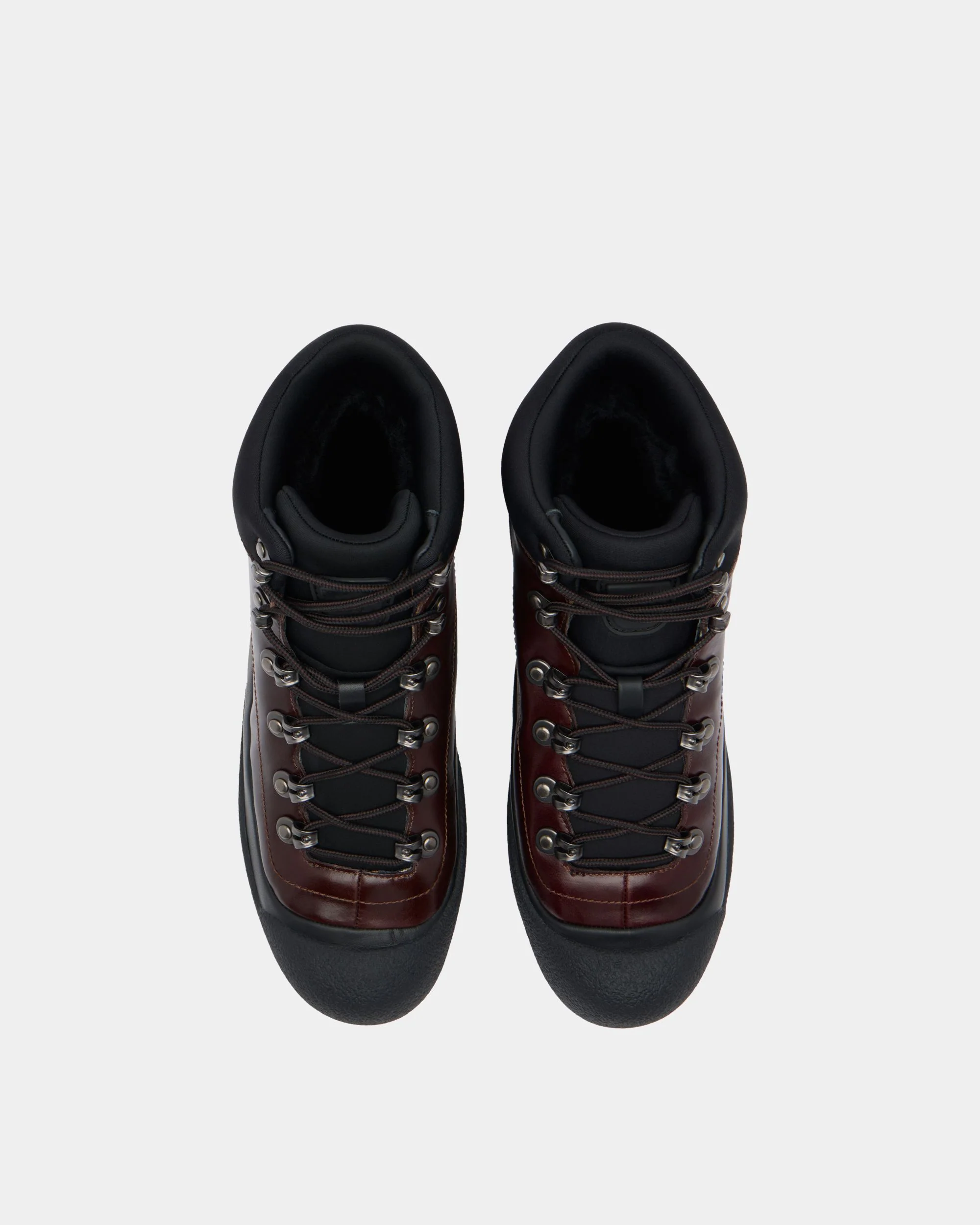 Bally Curling Bootie in Brown Leather - Image 5