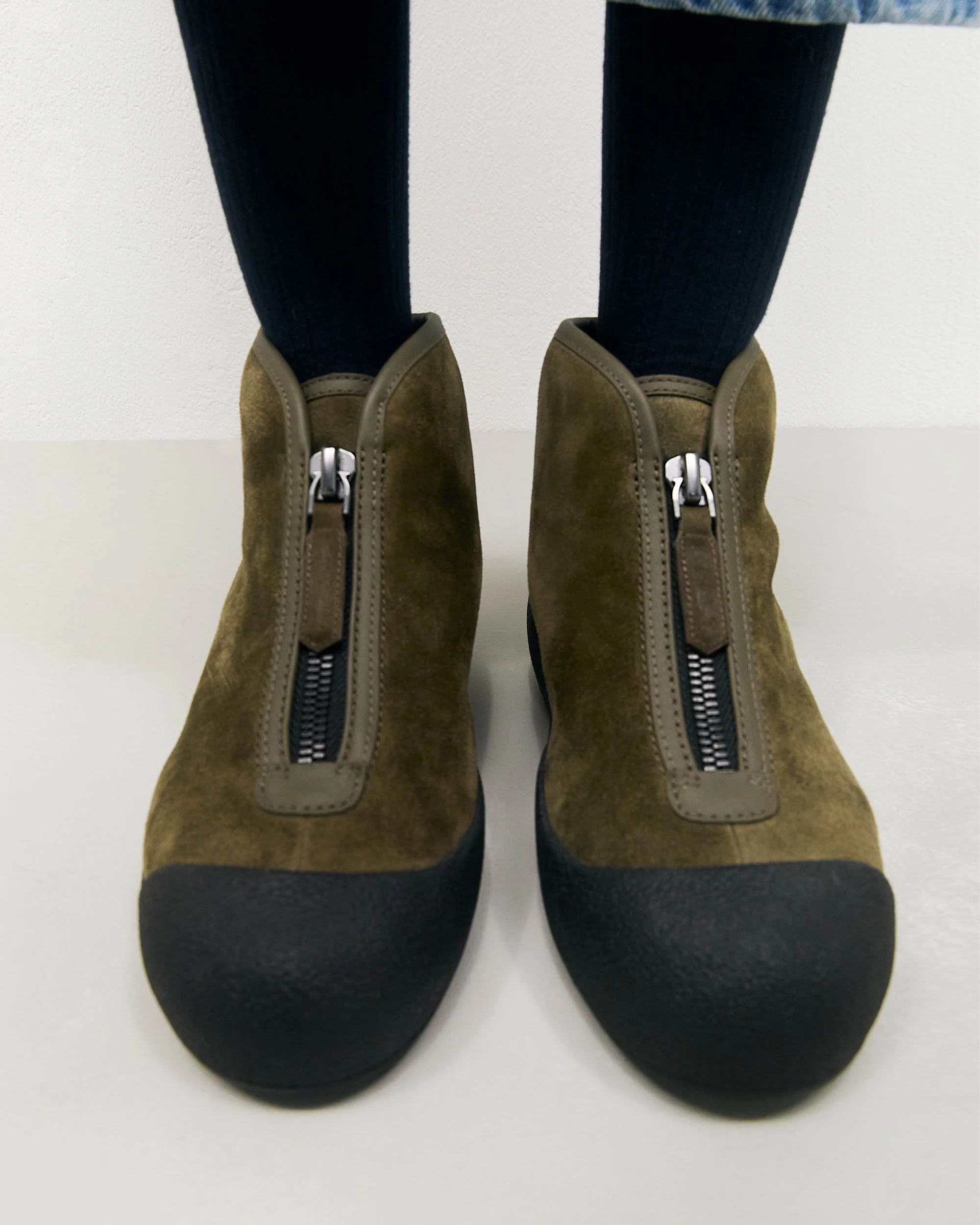 Bally Curling Bootie in Brown Suede - Image 7