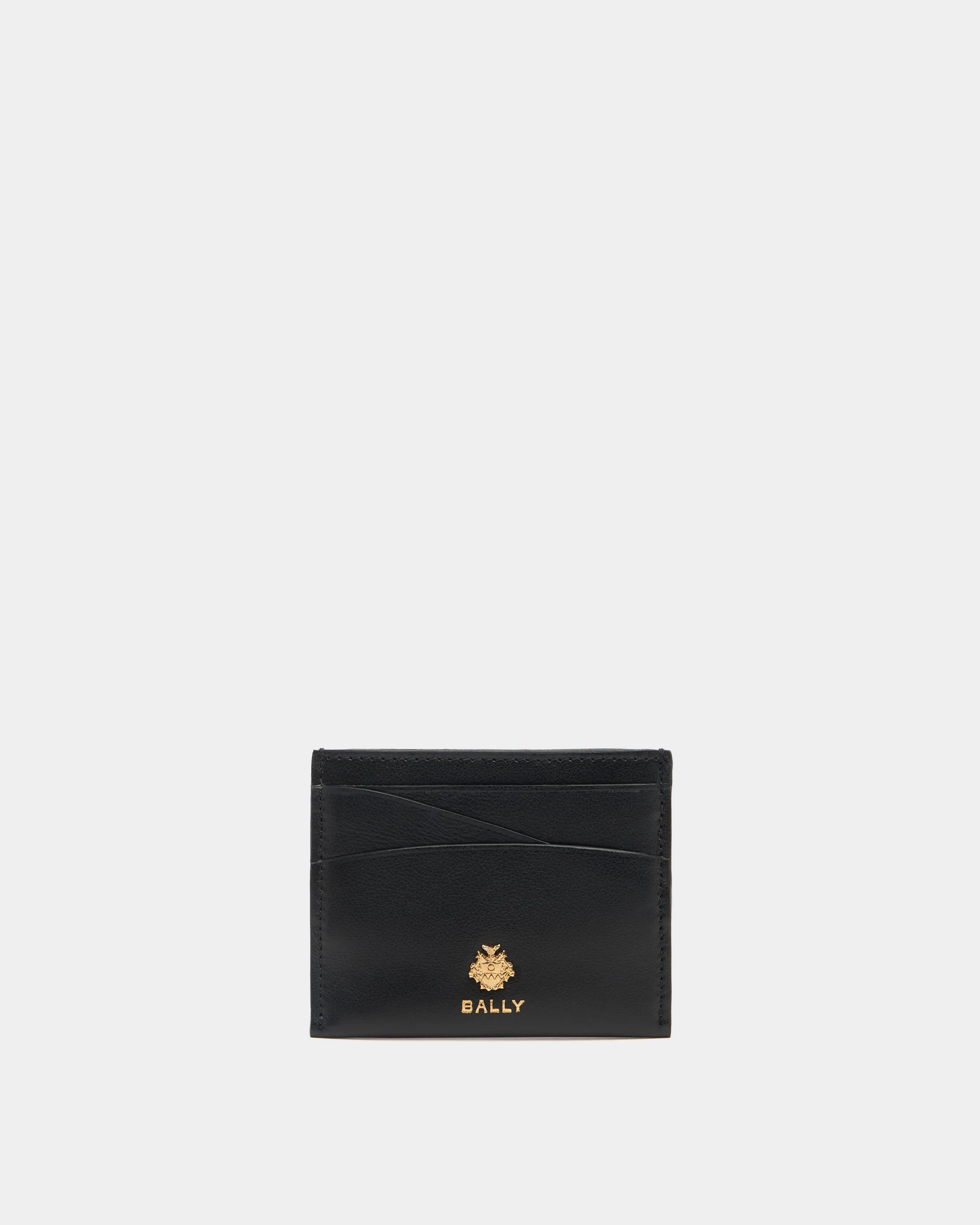 Bally Essential Card Holder in Black Leather