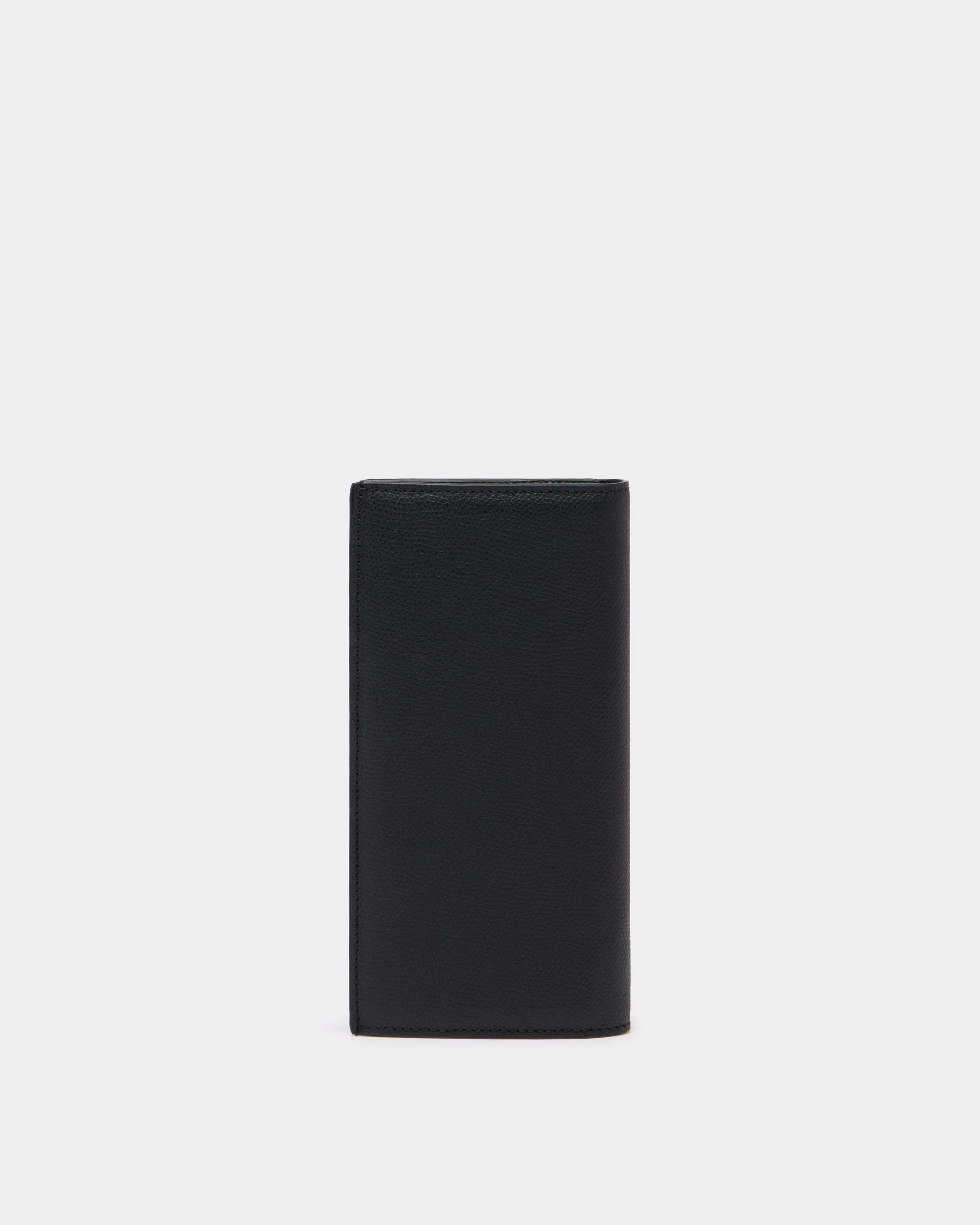 Bally Essential Continental Wallet in Black Grained Leather - Image 2