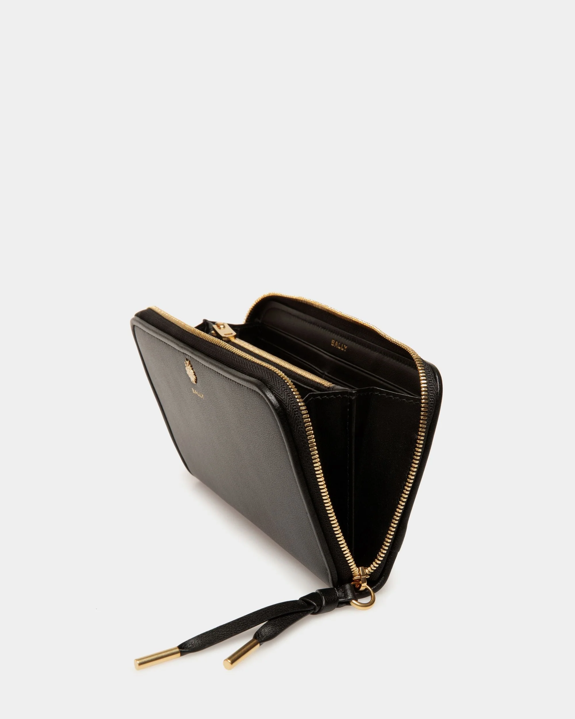 Bally Essential Long Wallet in Black Leather - Image 3