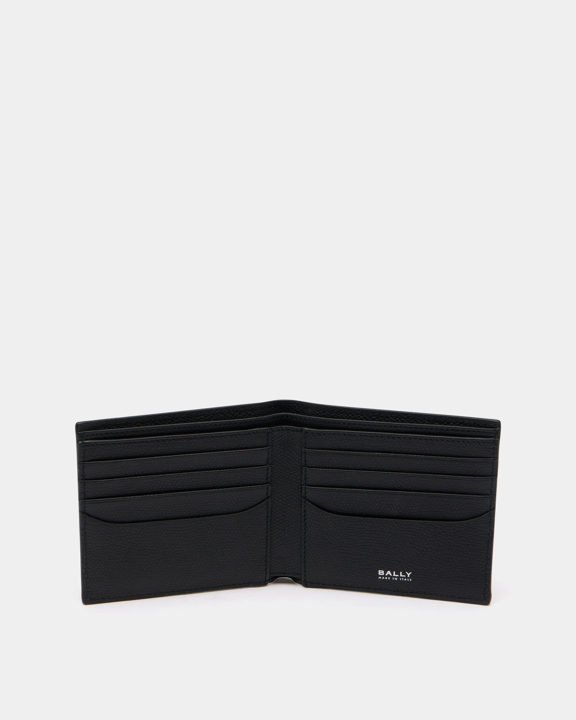 Bally Essential Wallet in Black Grained Leather - Image 3