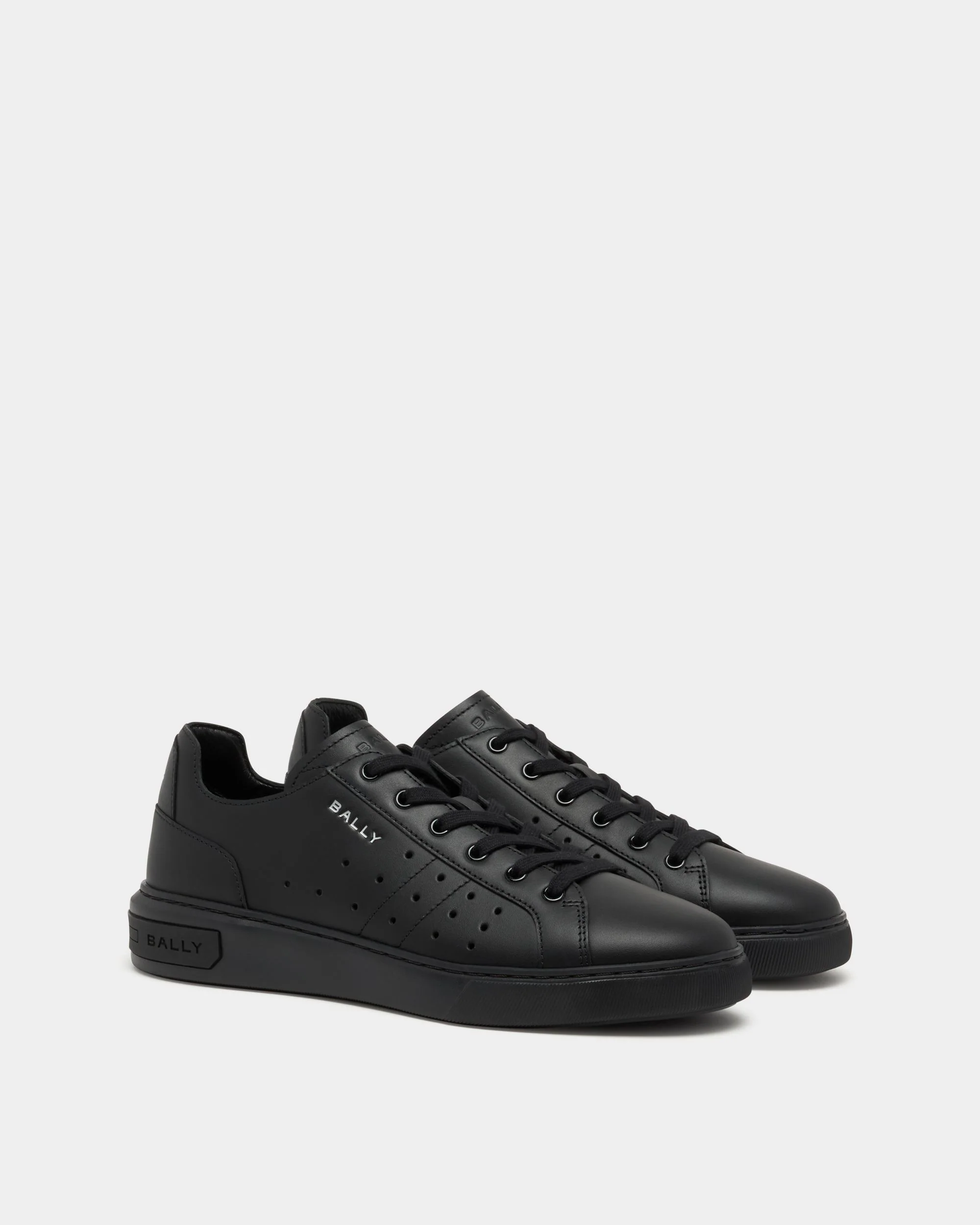 Bally Lift Sneaker in Black Leather - Image 2