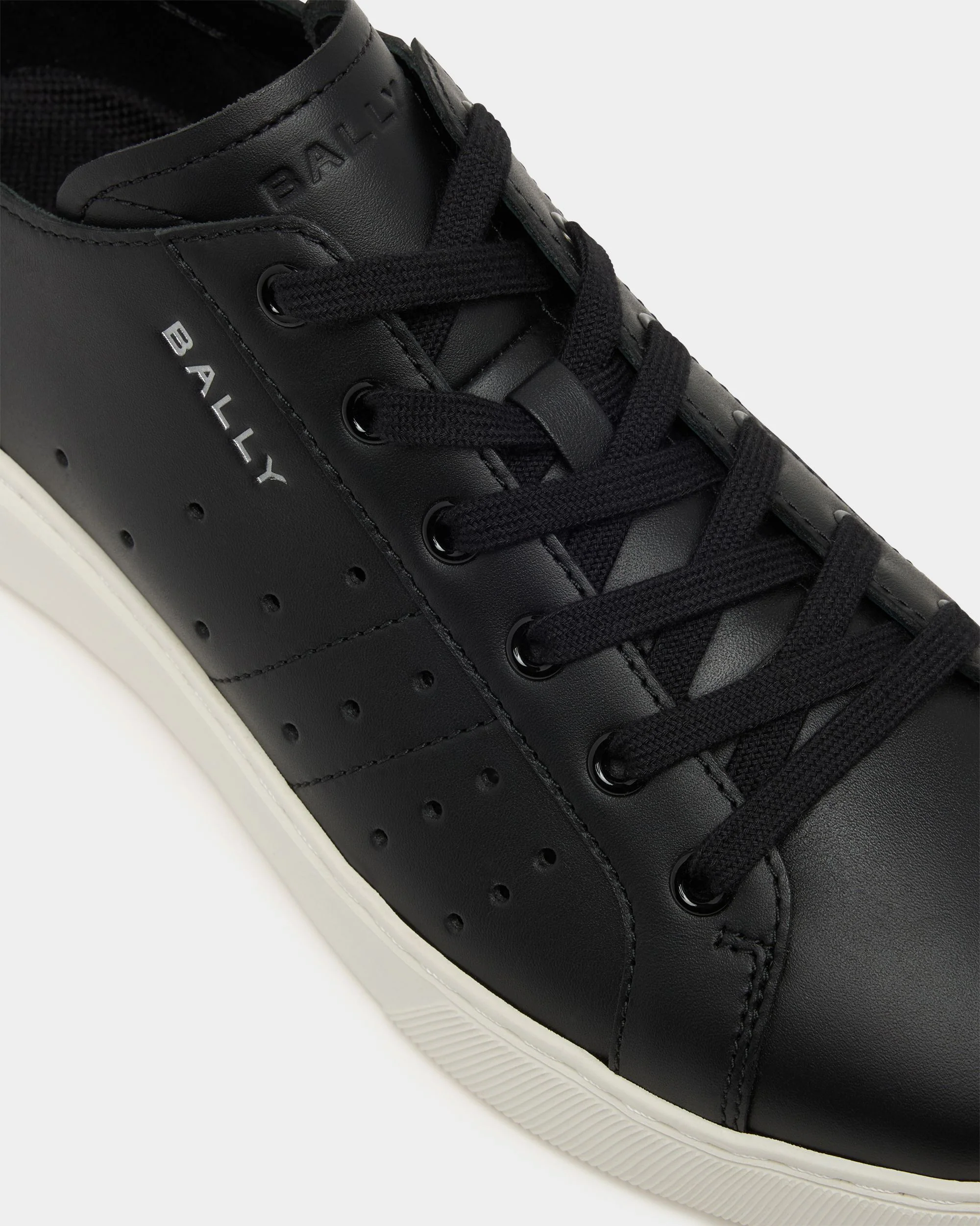 Bally Lift Sneaker in Black Leather - Image 6