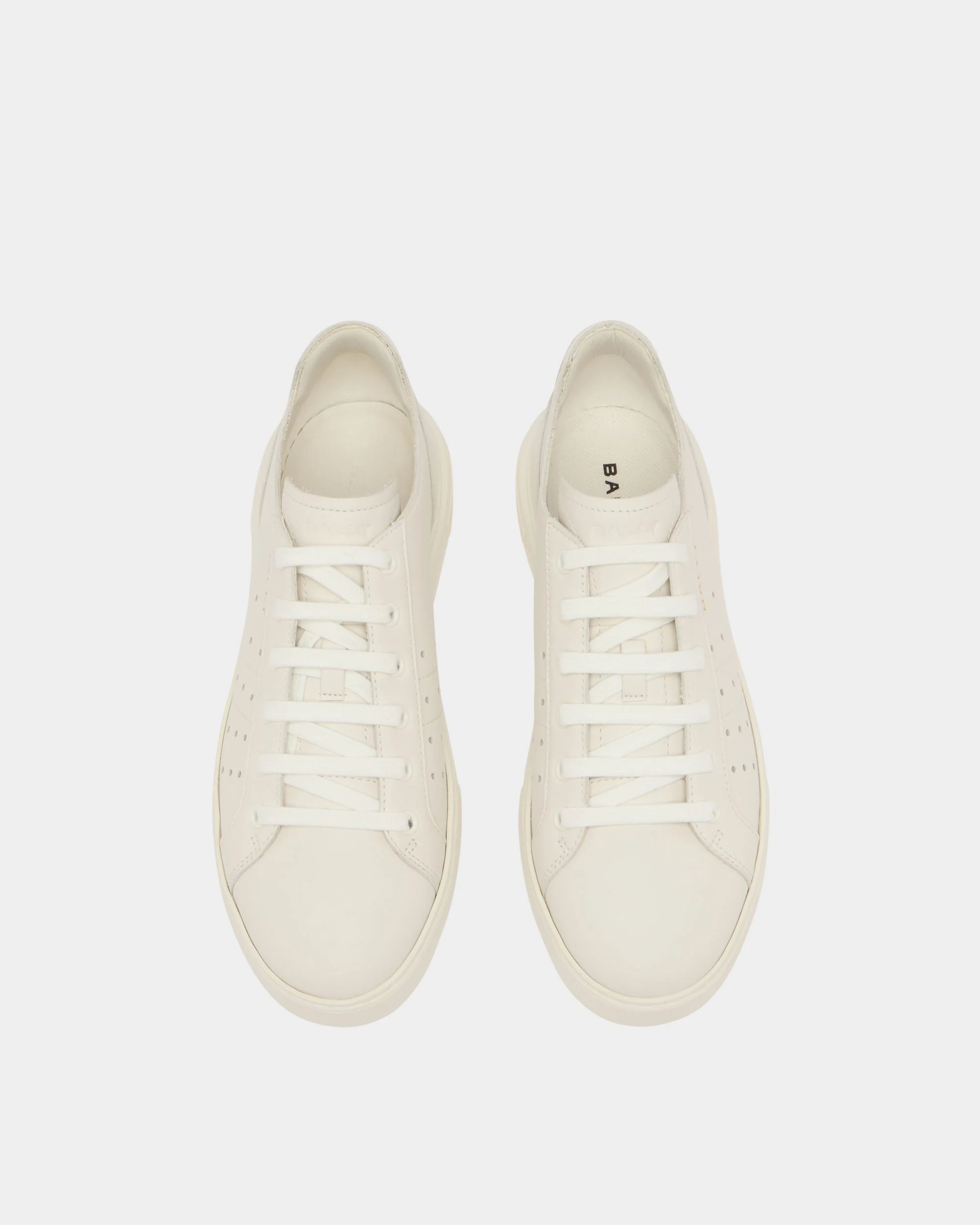 Bally Lift Sneaker in White Leather - Image 5