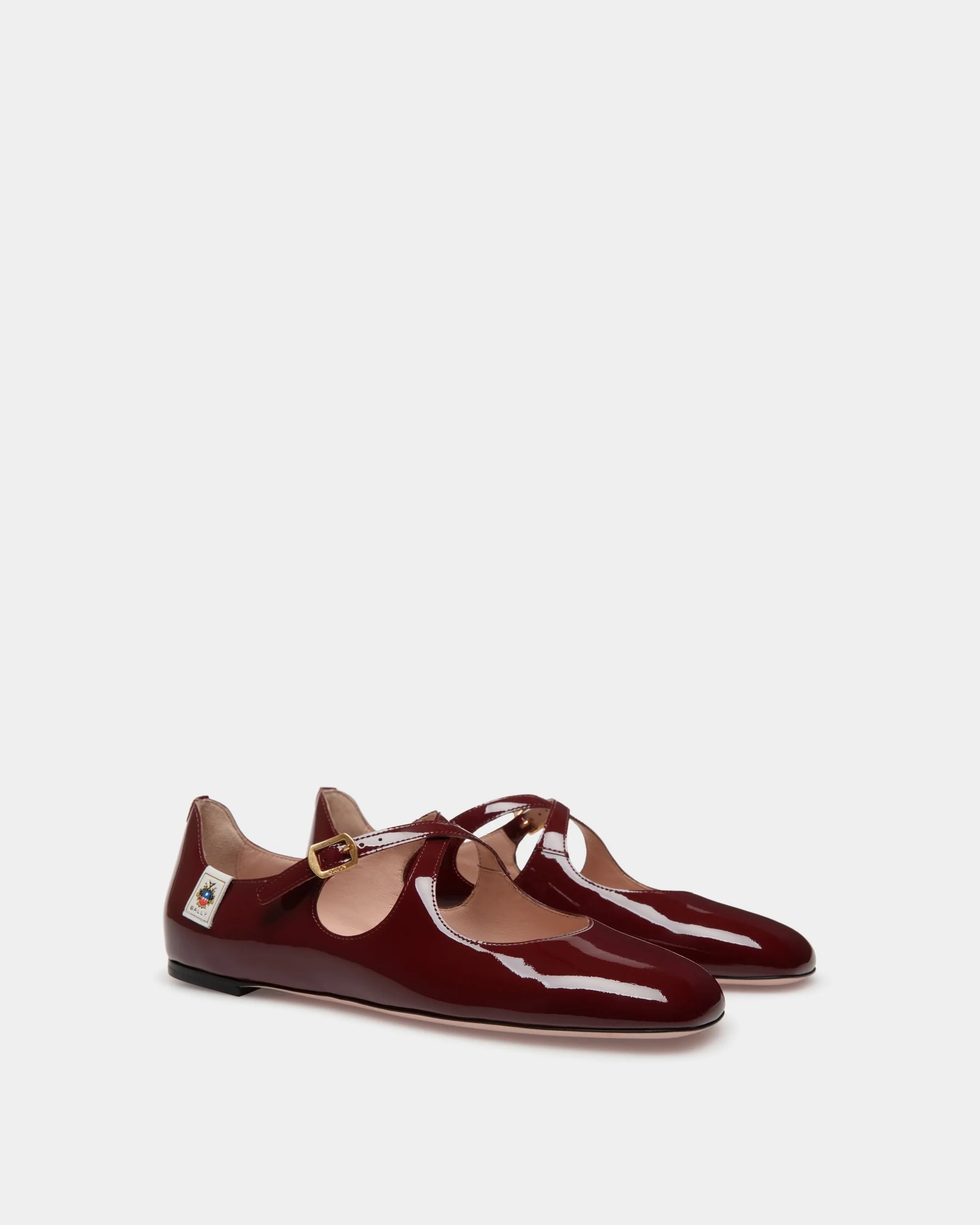 Ballyrina Flat In Andorra Patent Leather - Image 3