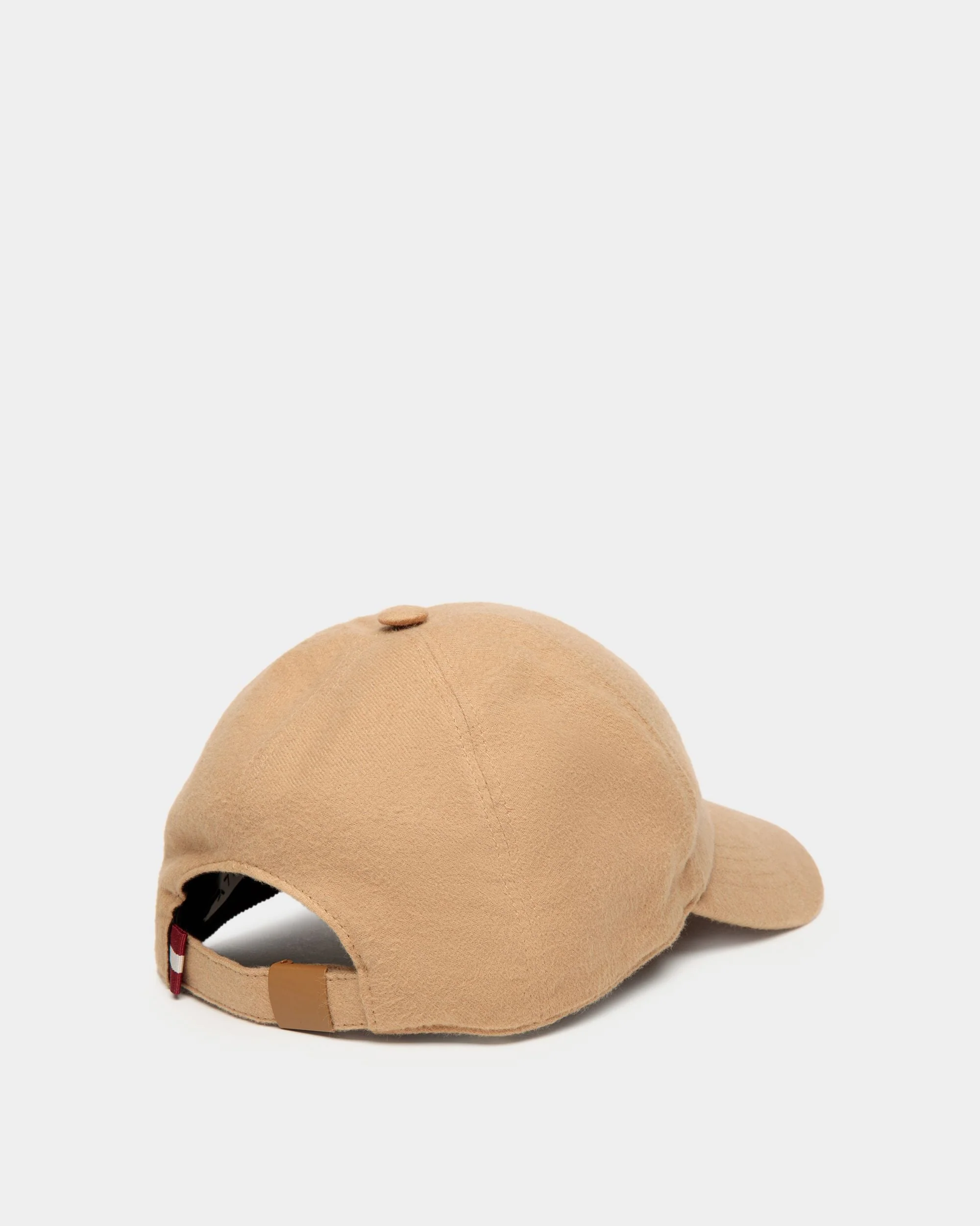 Baseball Hat With Logo In Brown Cotton - Image 2
