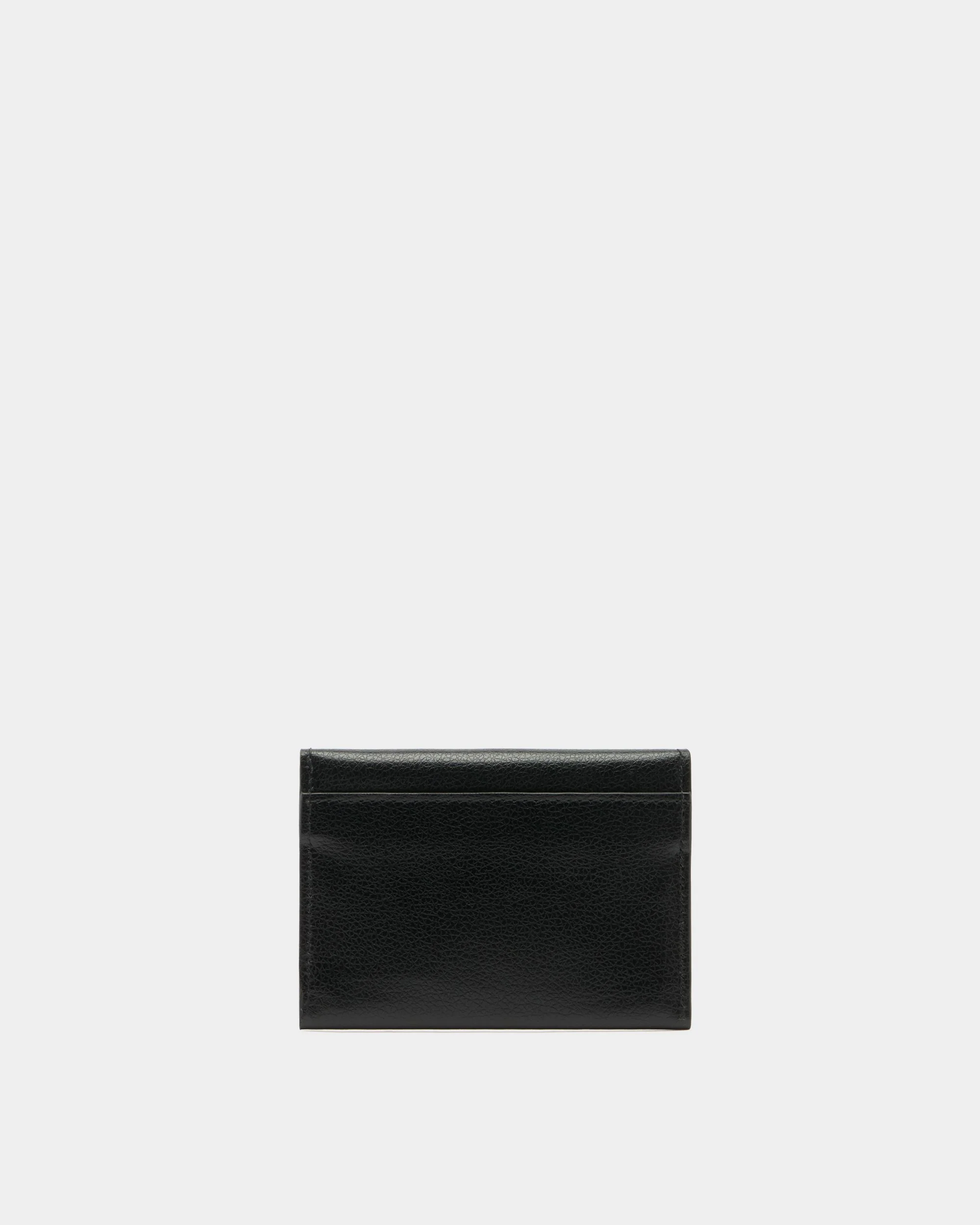Beckett Card Holder in Black Leather - Image 2