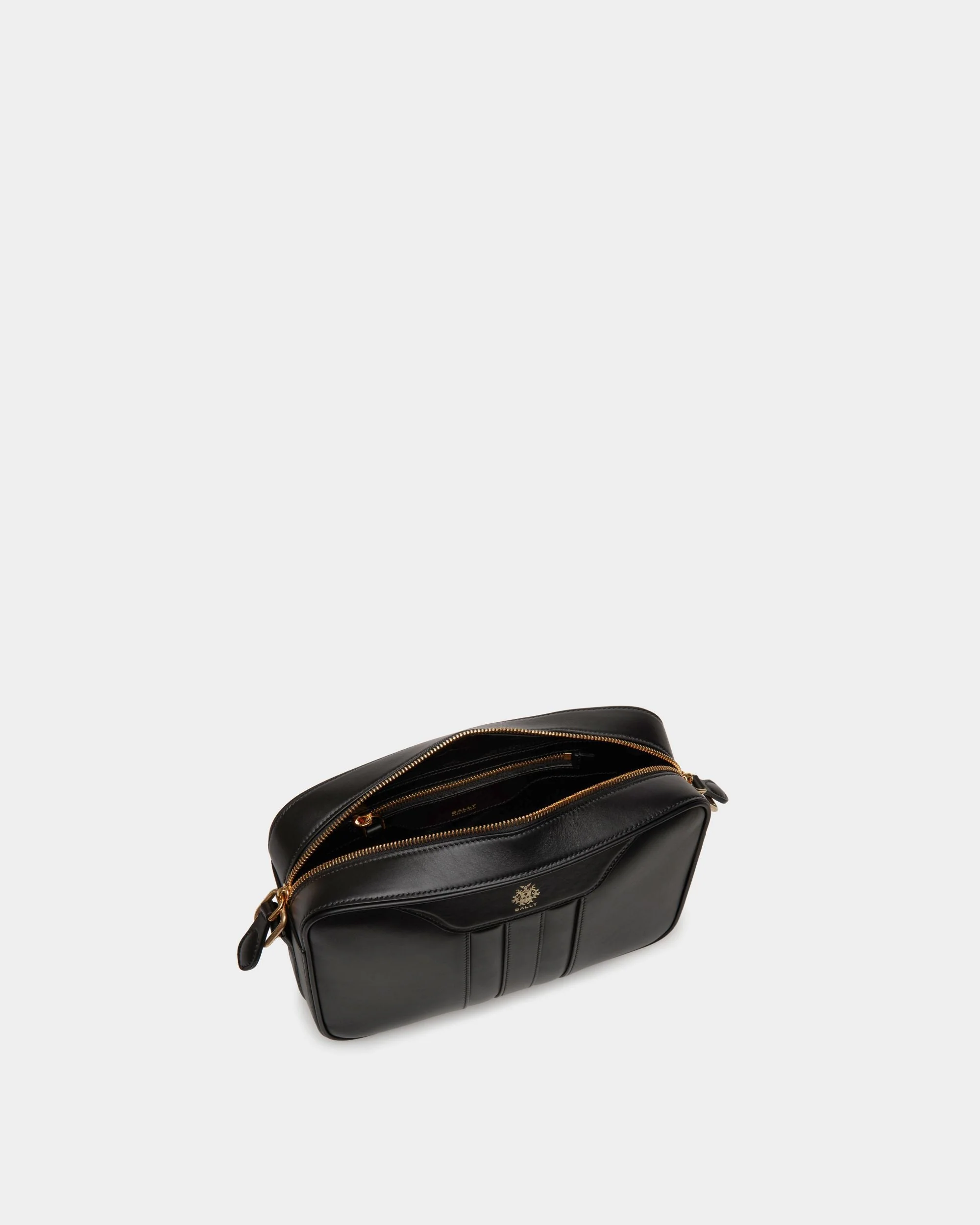 Beckett Crossbody Bag In Black Leather - Image 5