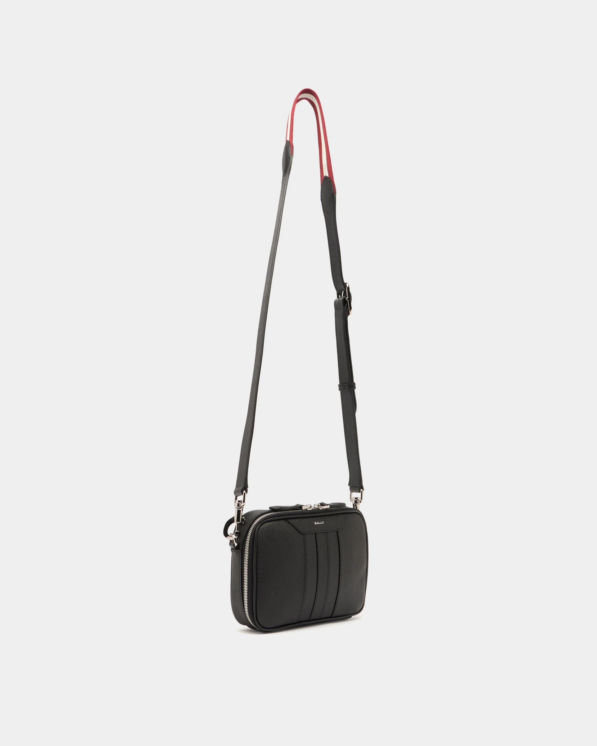 Beckett Crossbody Bag in Black Leather - Image 3