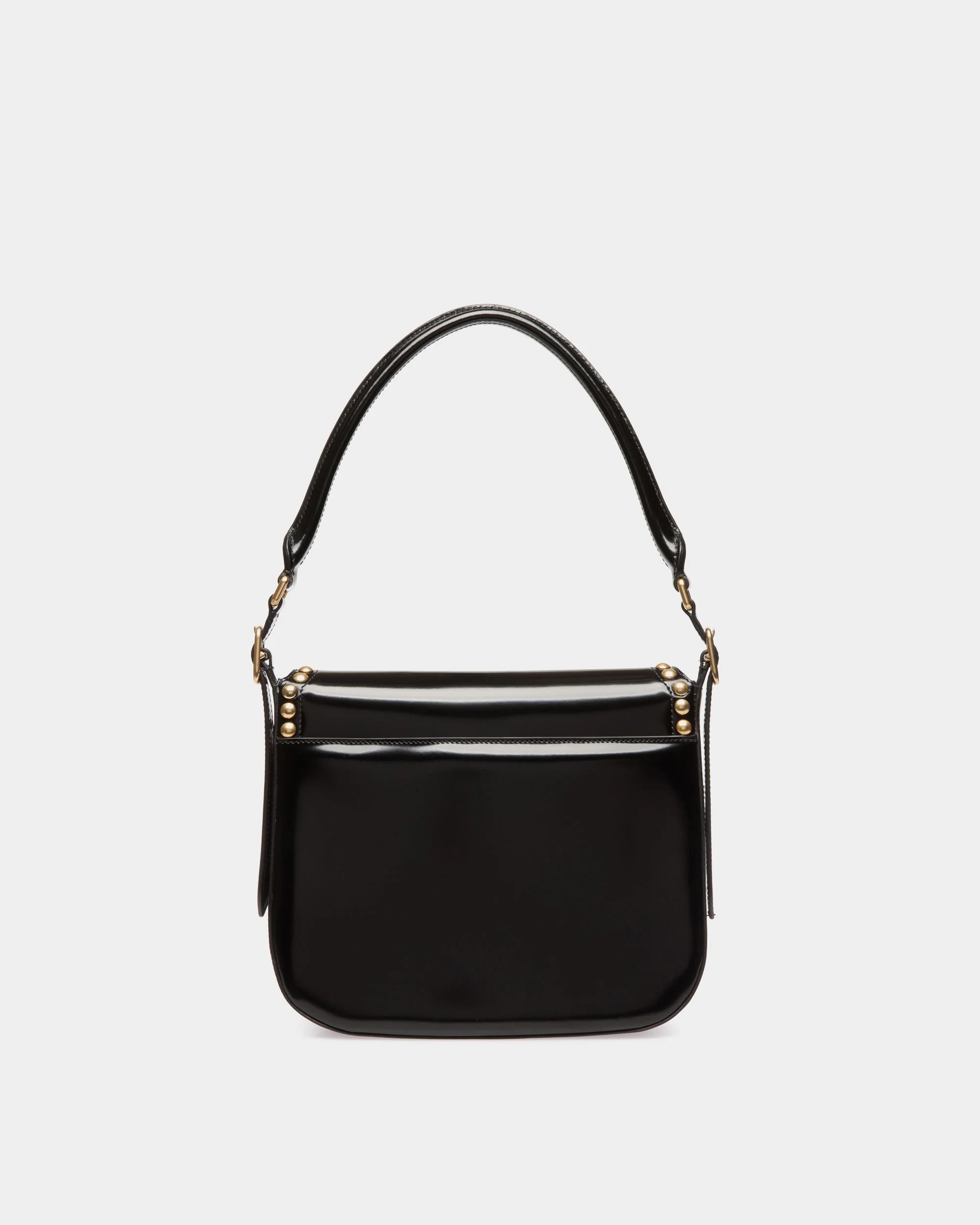 Beckett Crossbody Bag in Black Leather With Studs - Image 3