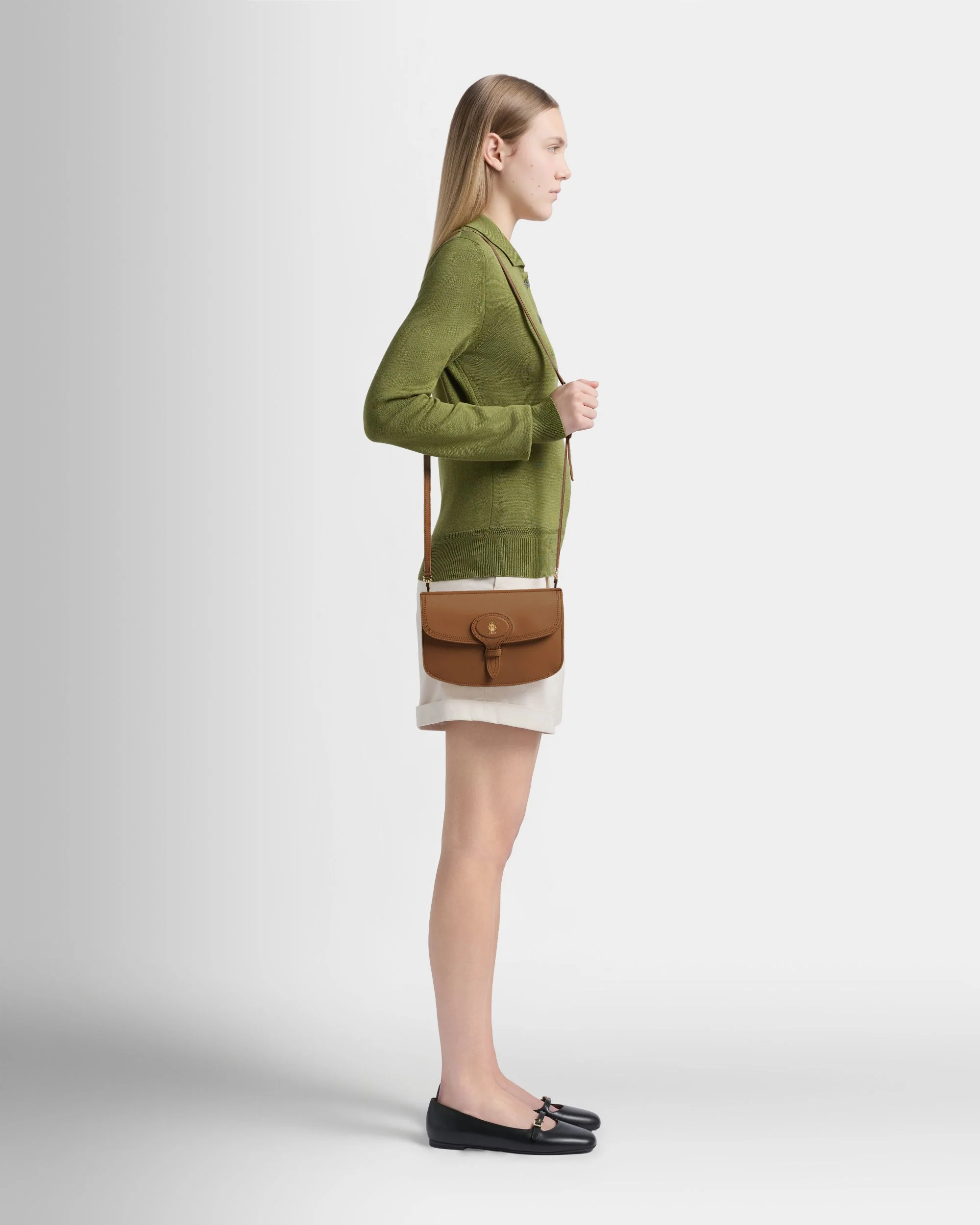 Beckett Minibag in Brown Leather - Image 6