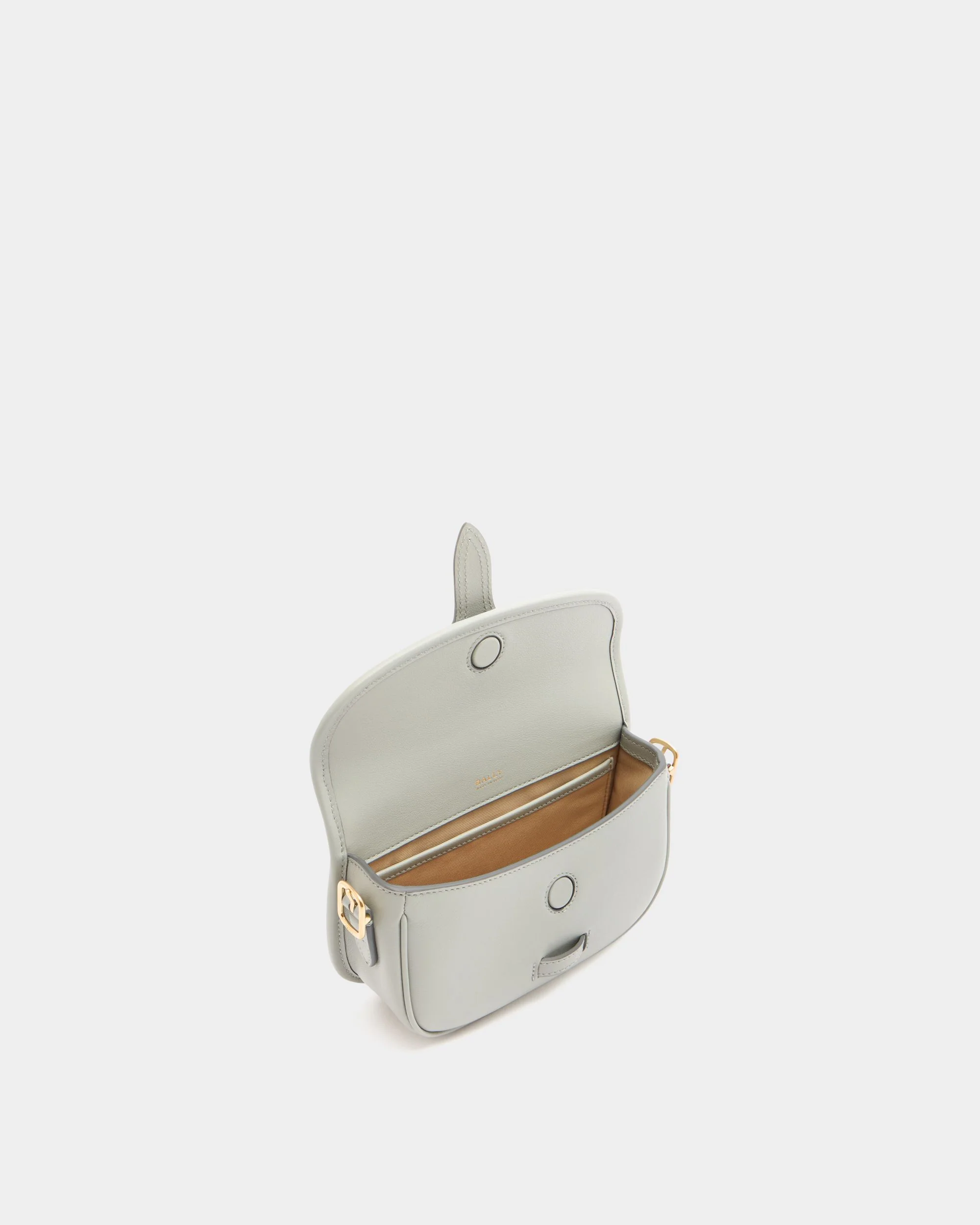 Beckett Minibag in Glacier Grey Leather - Image 5