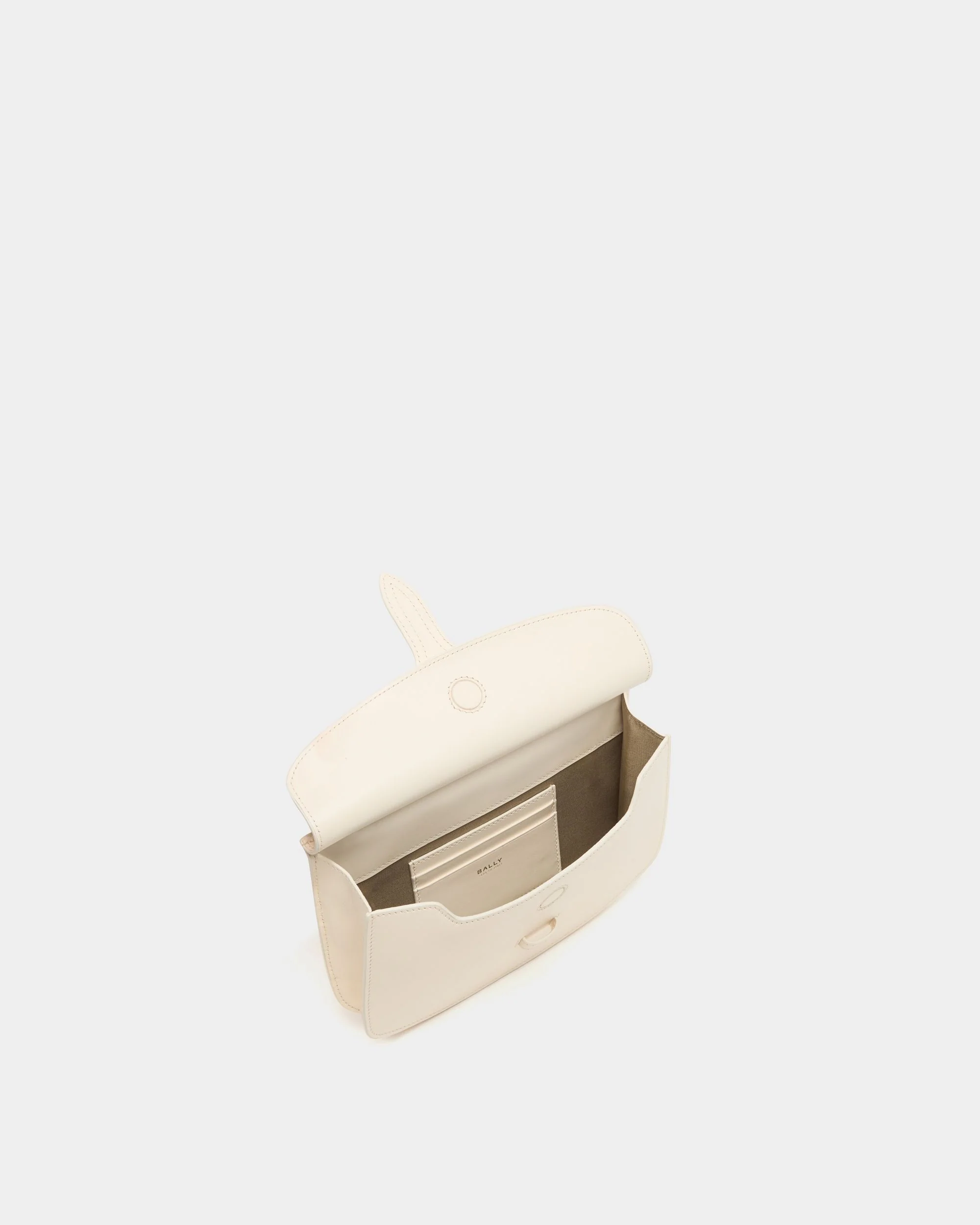 Beckett Minibag in Ivory Leather - Image 5