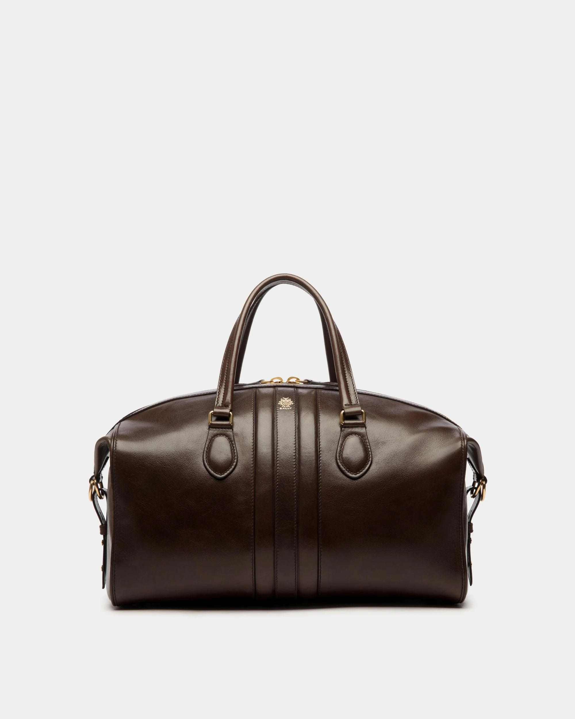 Beckett Weekender In Ebano Leather