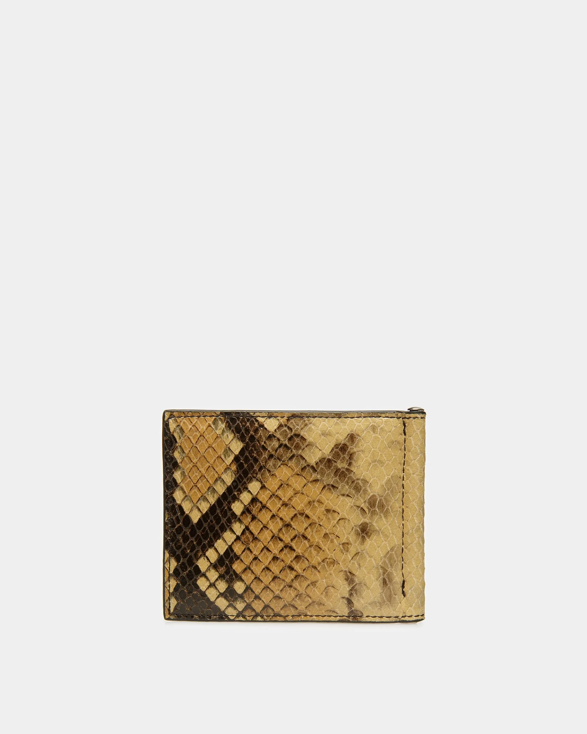 Bifold Clip Wallet In Python Print - Image 2