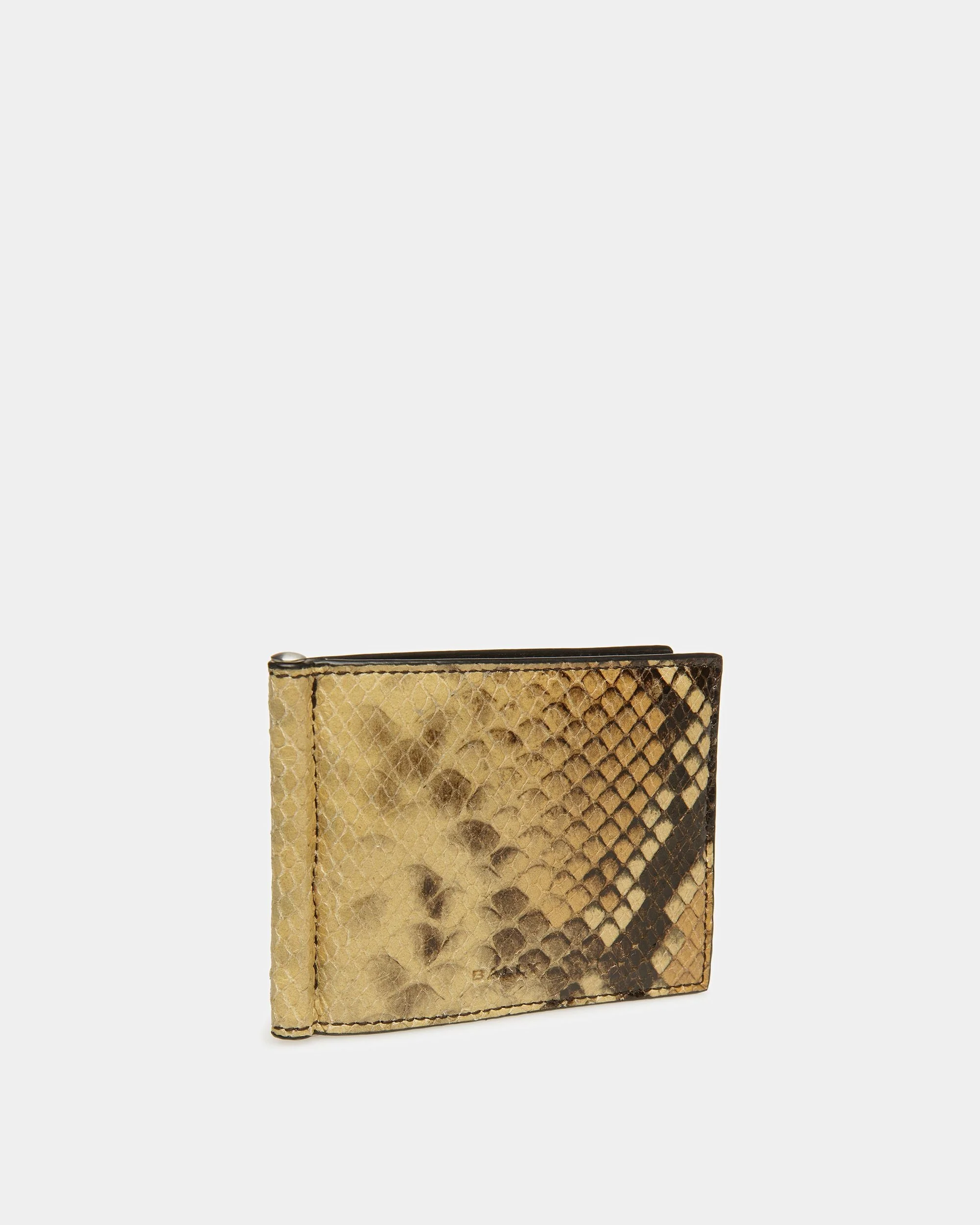 Bifold Clip Wallet In Python Print - Image 5