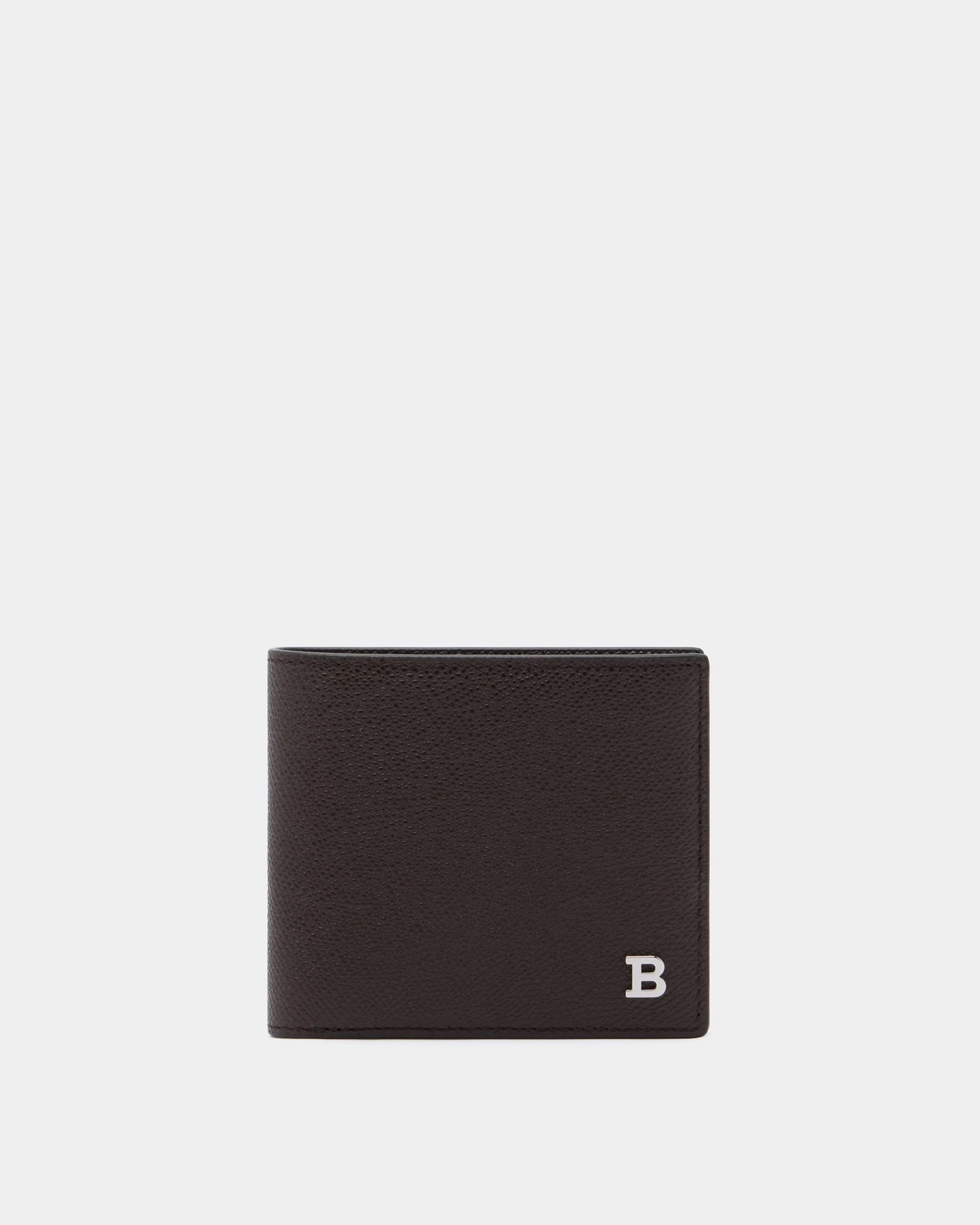 Bifold Wallet in Coffee Embossed Leather
