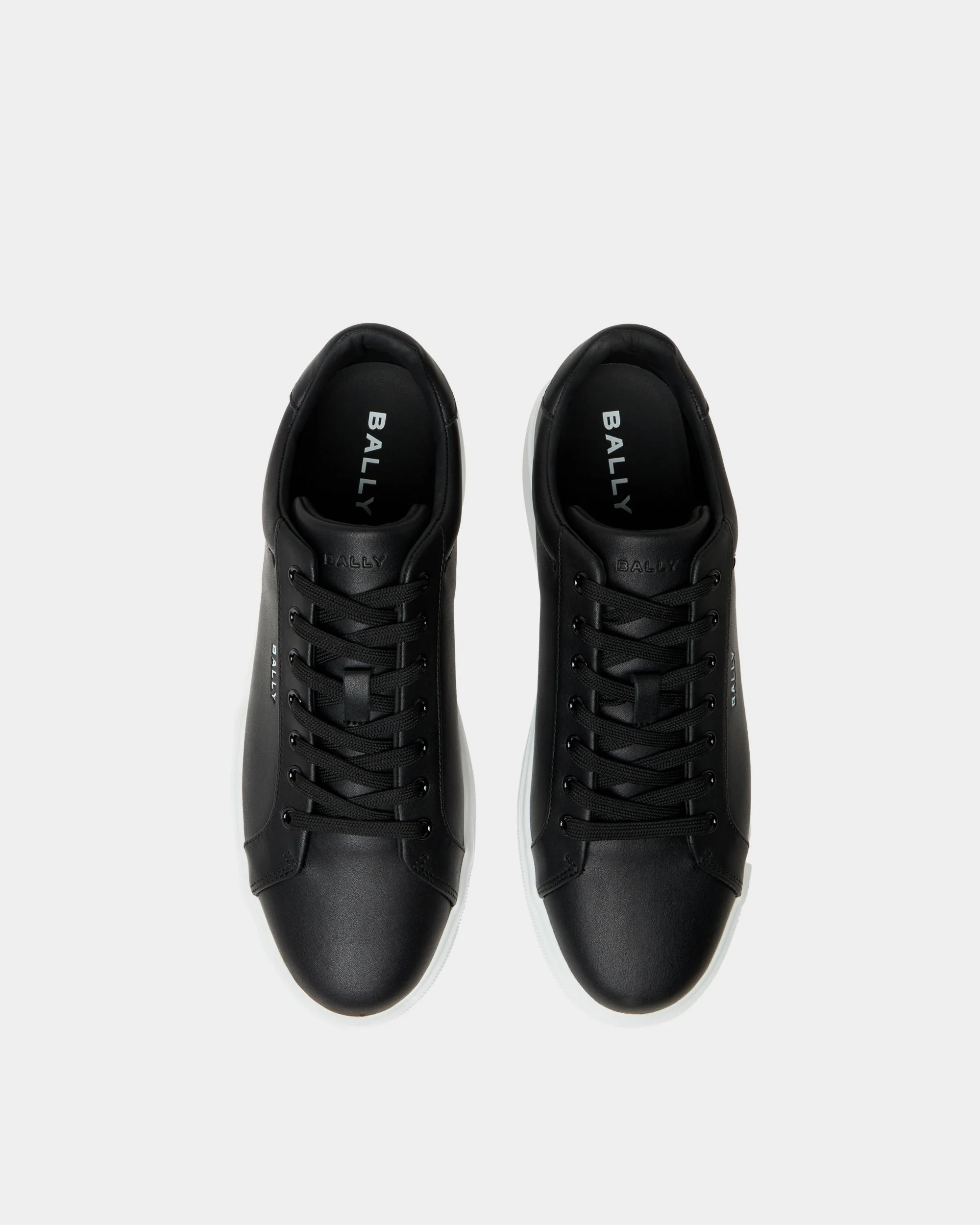 Blayze Sneaker In Black Leather - Image 4