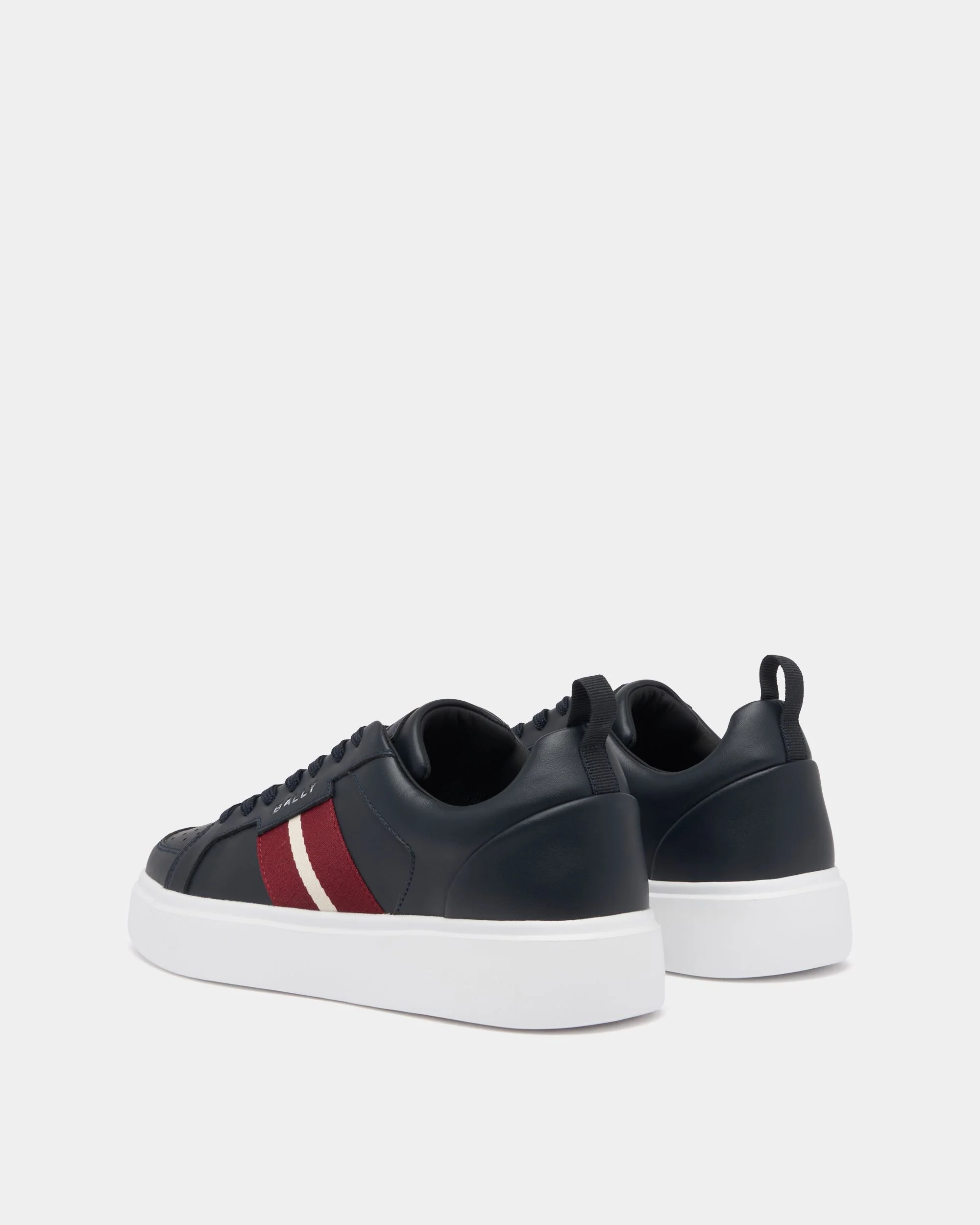 Blayze Sneaker in Blue Leather - Image 3