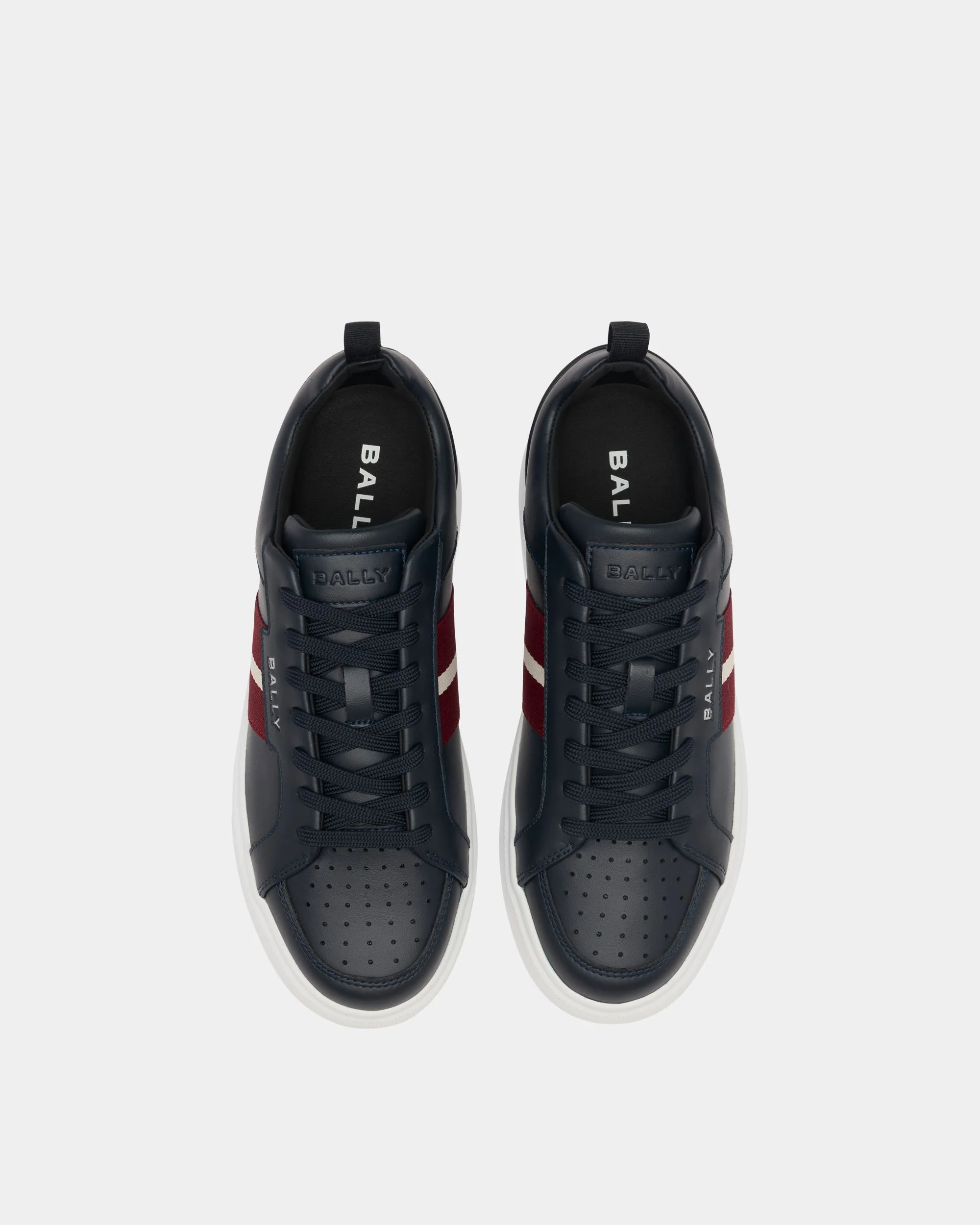 Blayze Sneaker in Blue Leather - Image 4