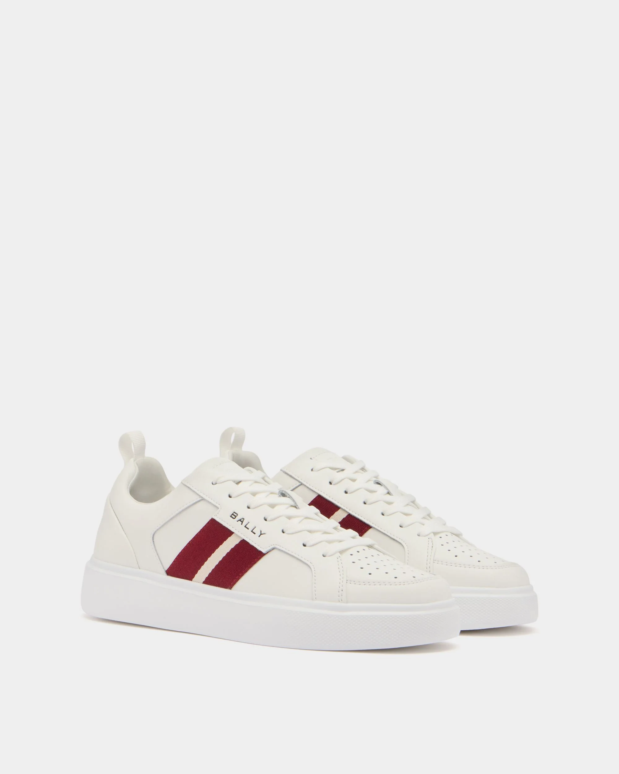 Blayze Sneaker in White Leather - Image 2
