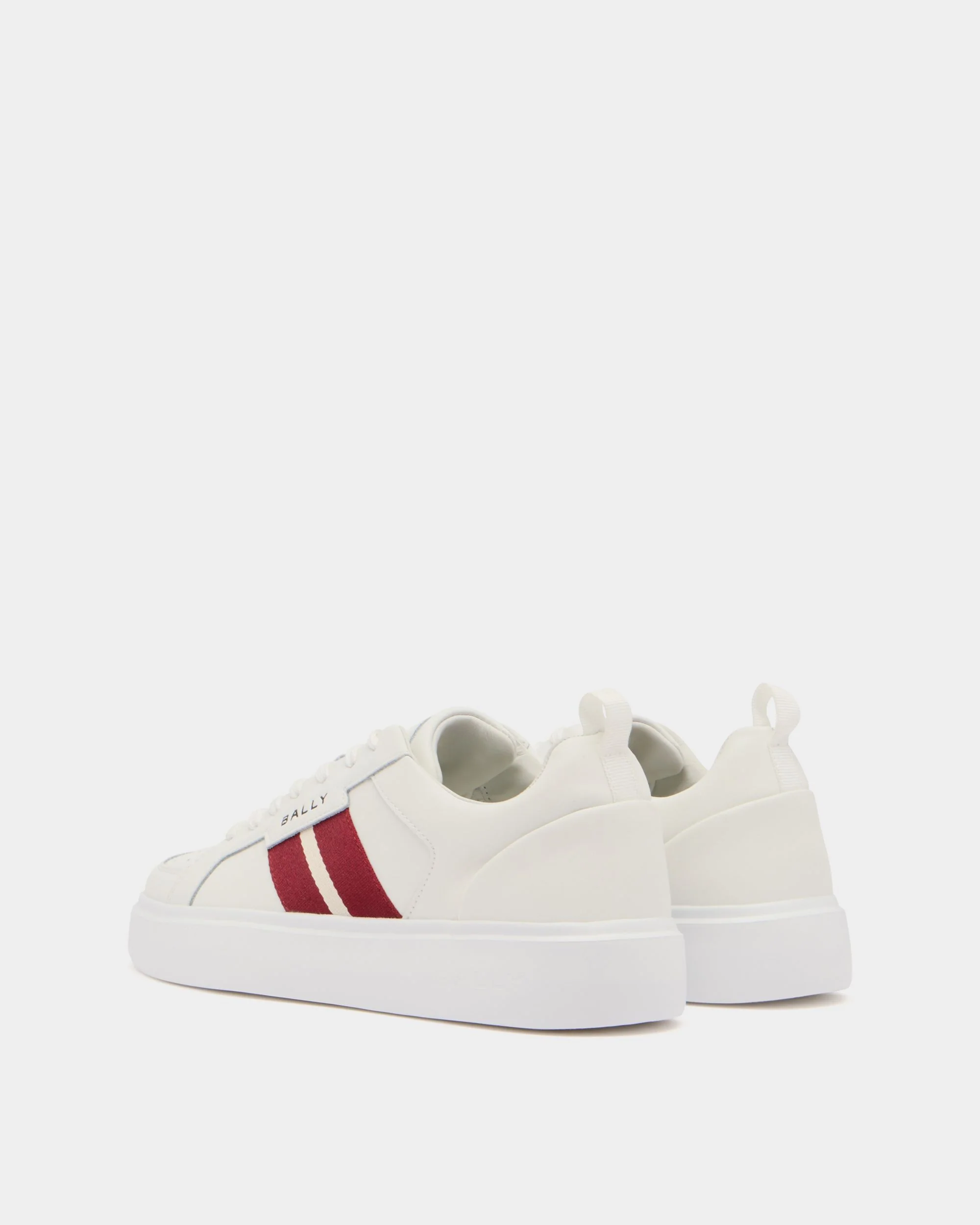 Blayze Sneaker in White Leather - Image 3