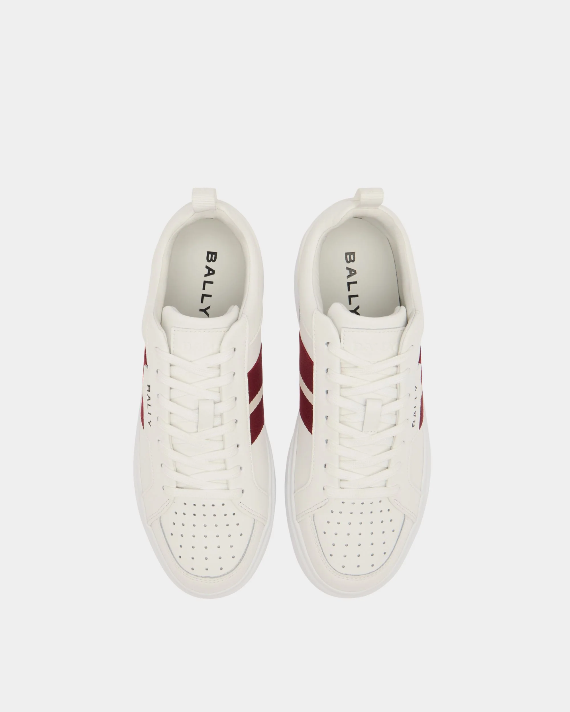 Blayze Sneaker in White Leather - Image 4