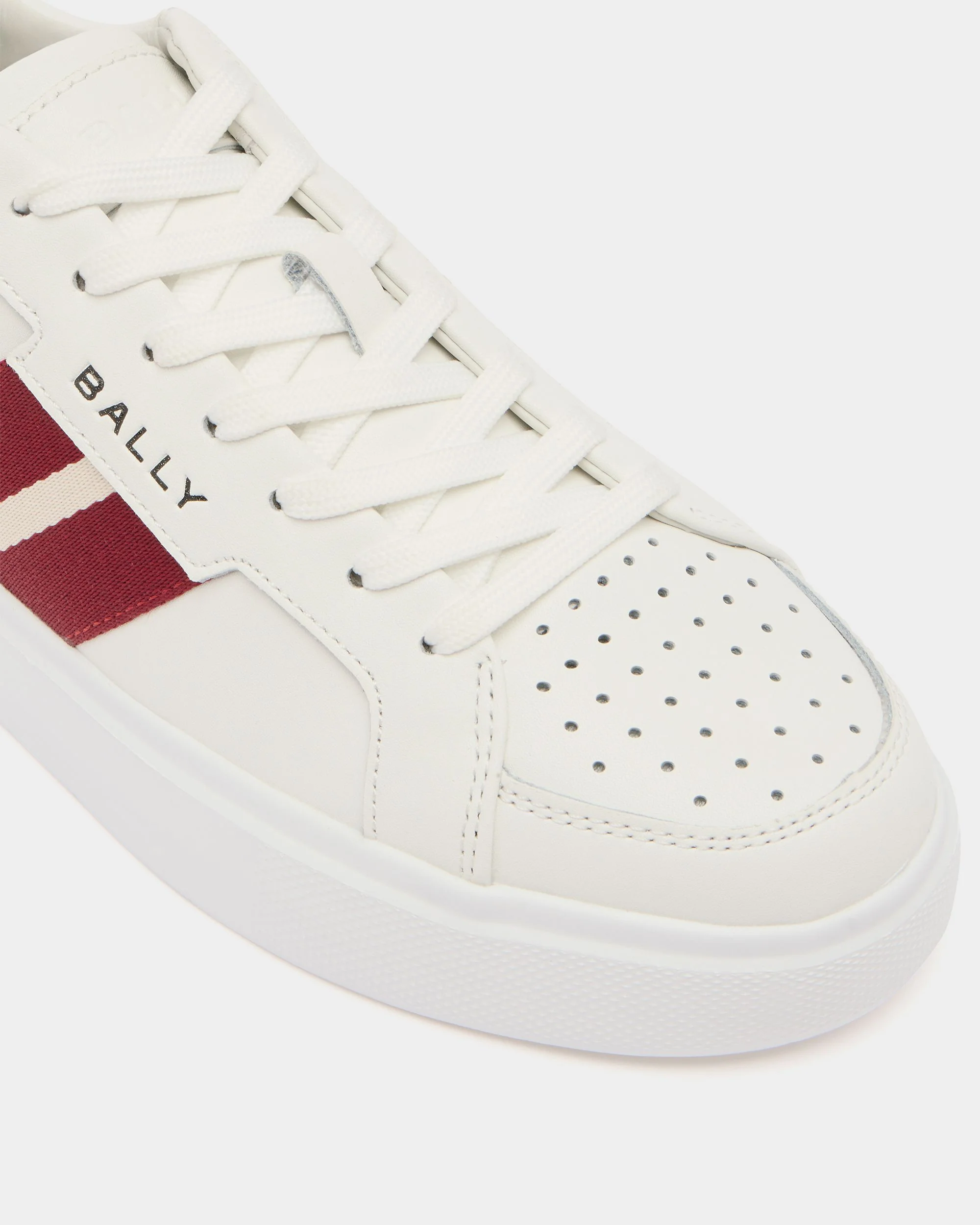 Blayze Sneaker in White Leather - Image 5