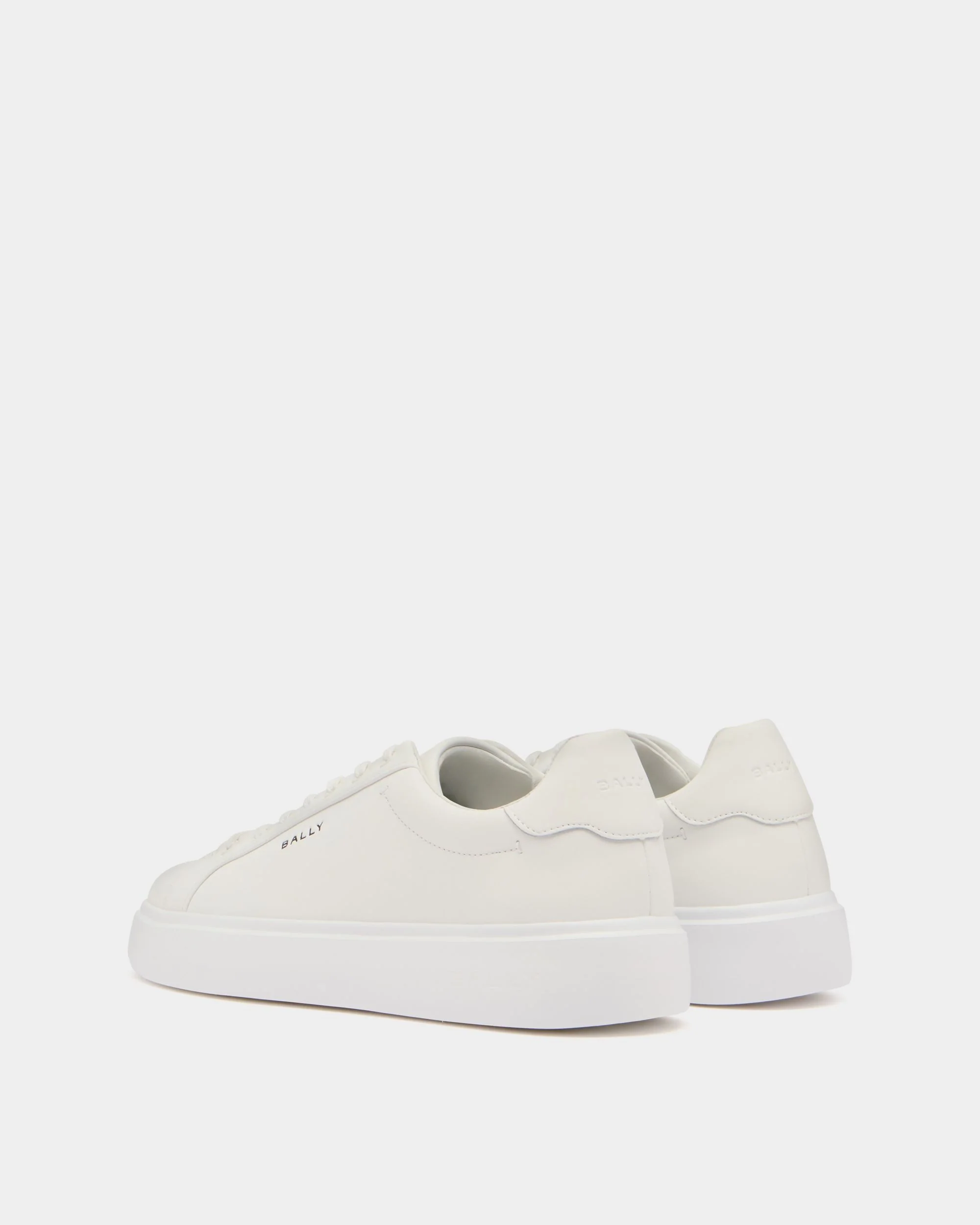Blayze Sneaker in White Leather - Image 3
