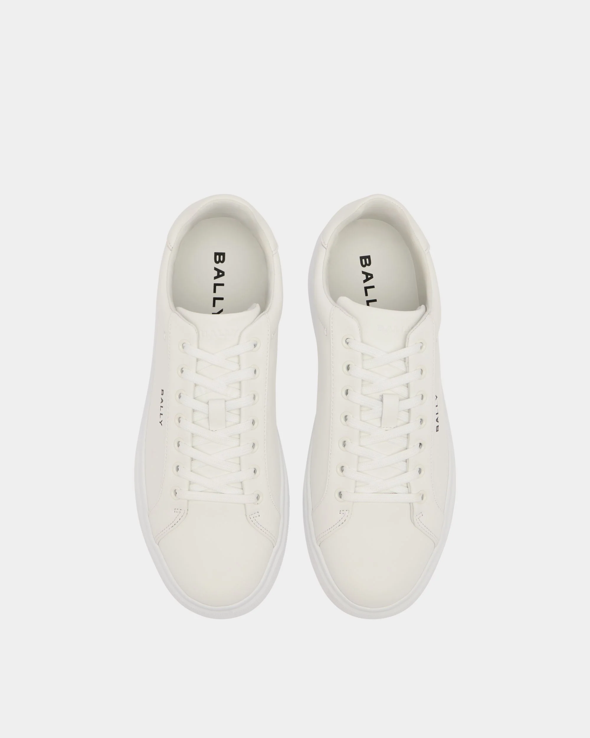 Blayze Sneaker in White Leather - Image 4
