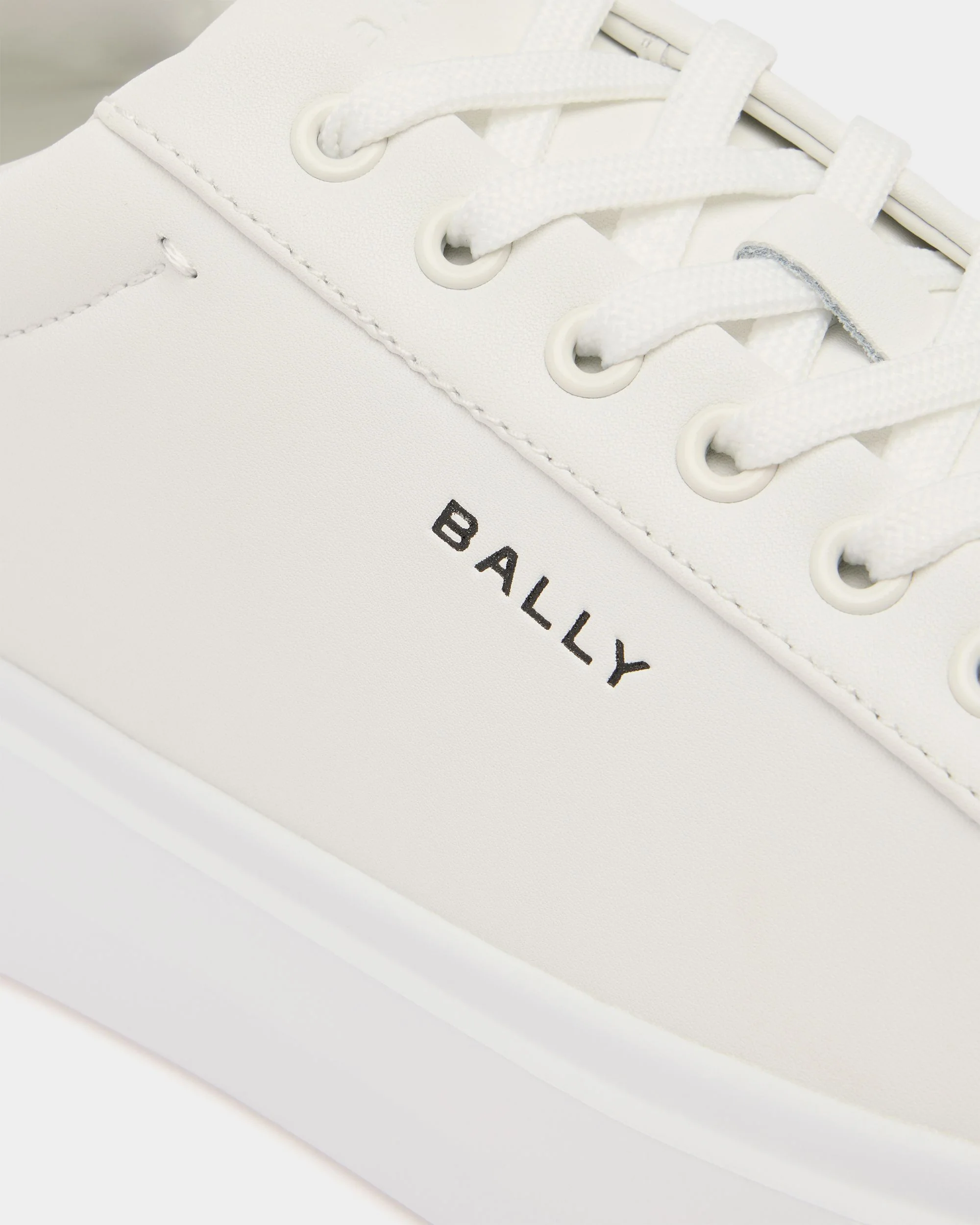 Blayze Sneaker in White Leather - Image 5